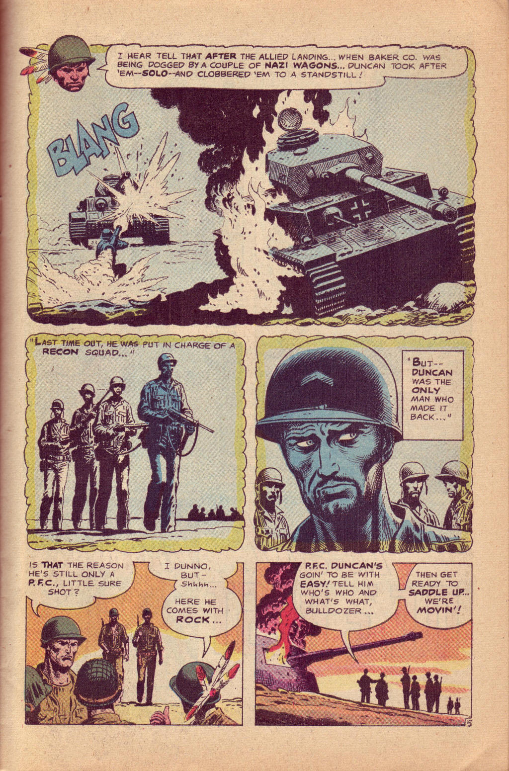 Read online Our Army at War (1952) comic -  Issue #219 - 7