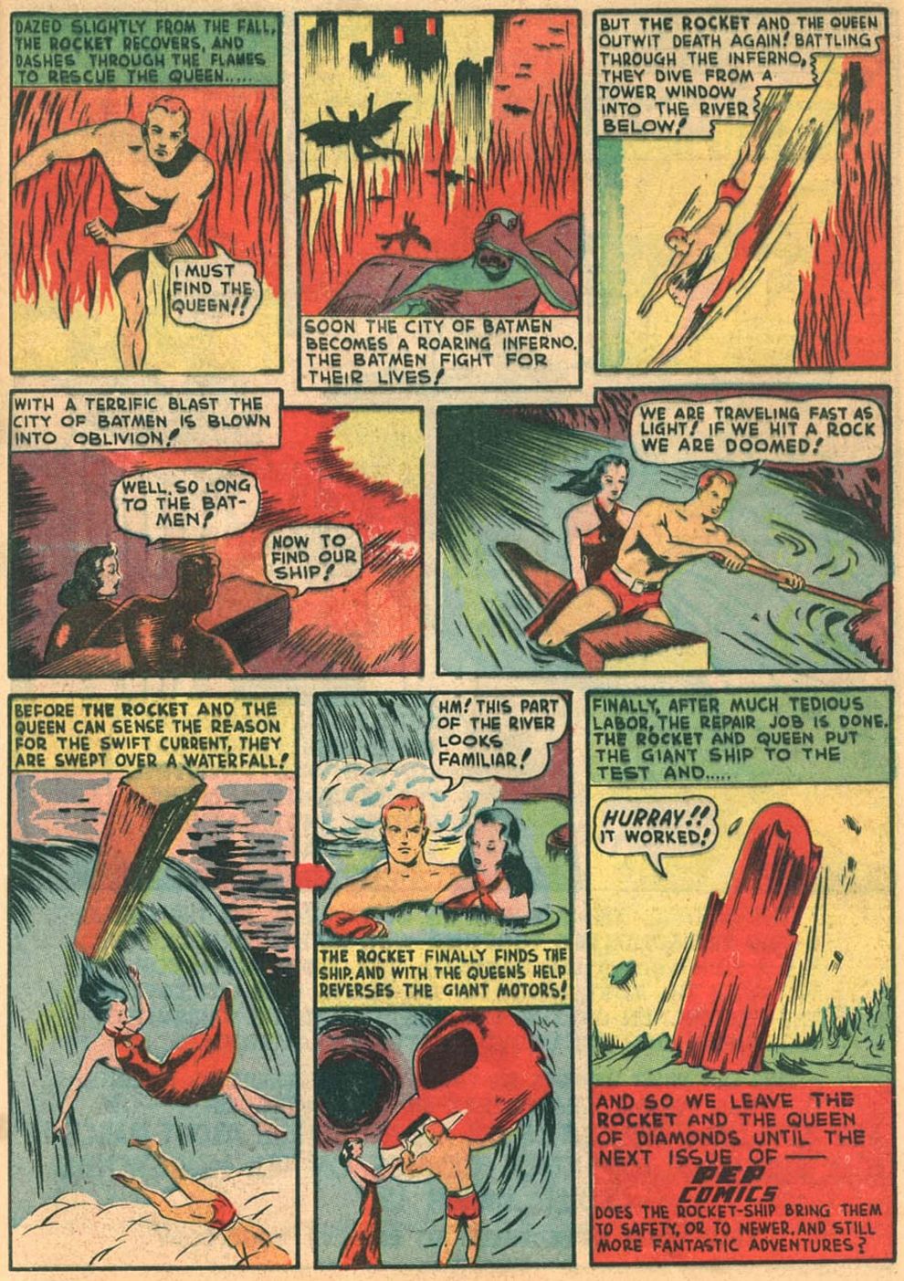 Read online Pep Comics comic -  Issue #3 - 53