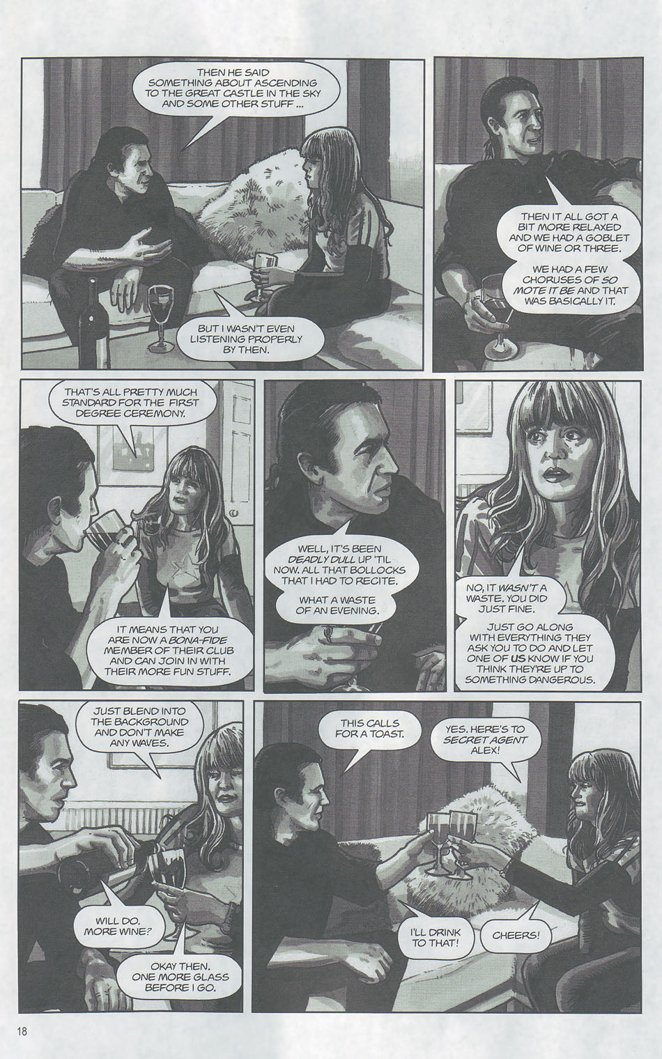 Read online Strangehaven comic -  Issue #18 - 18