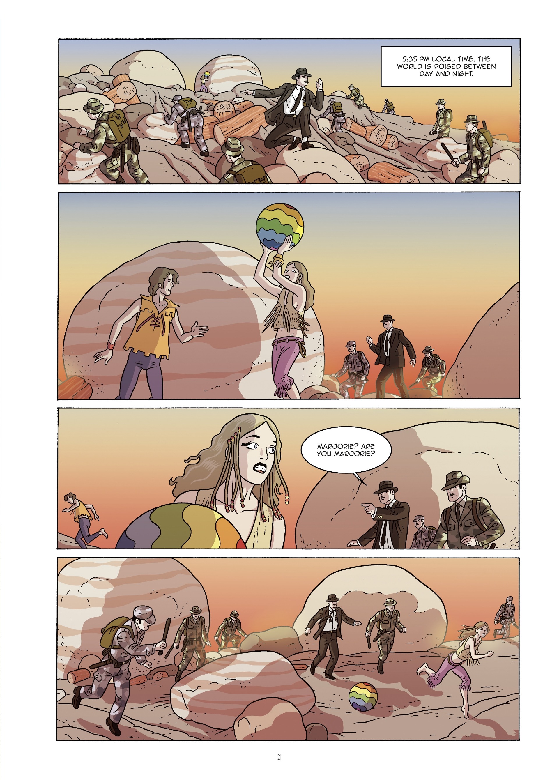 Read online Of Gods and Men comic -  Issue #2 - 23