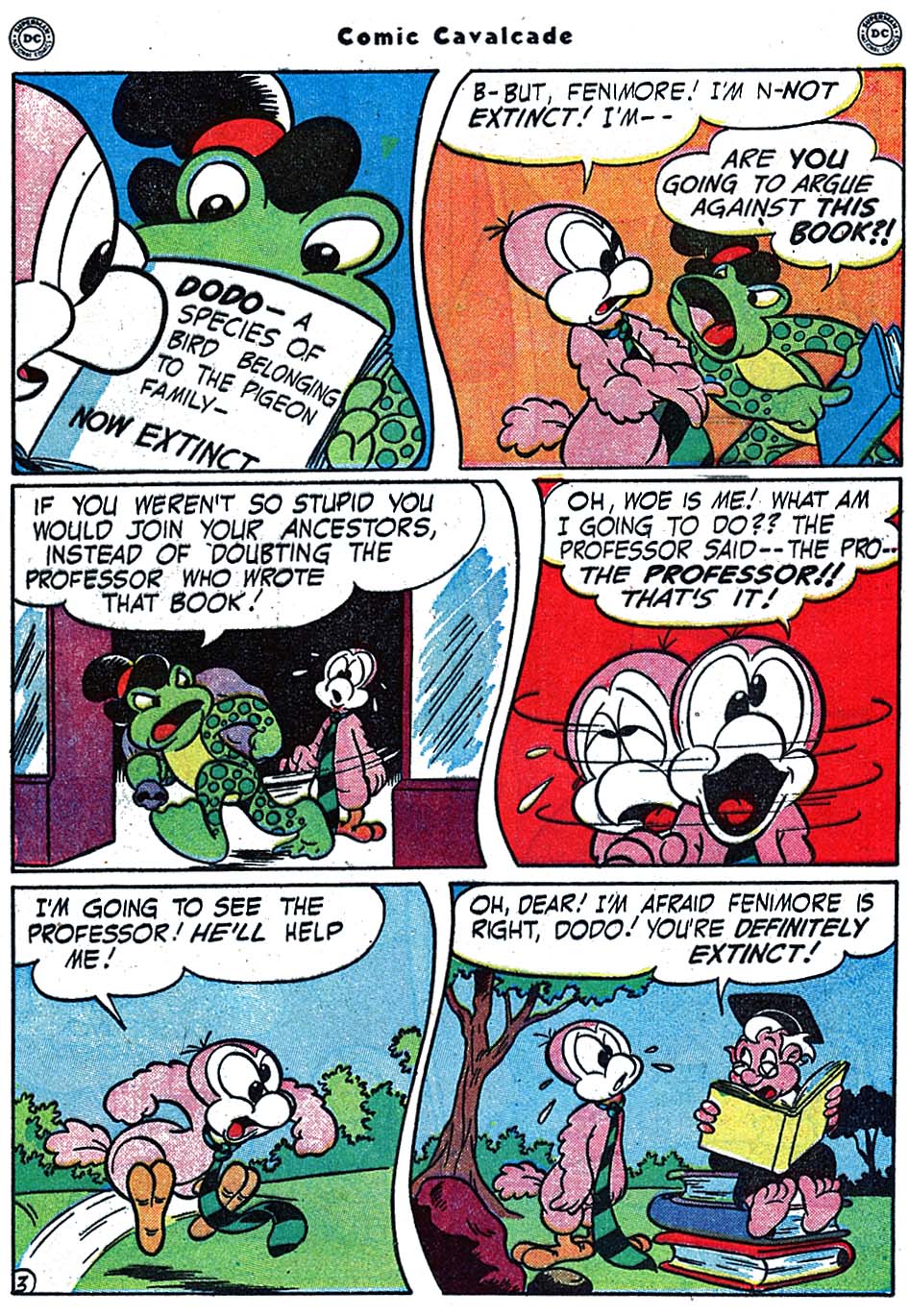 Read online Comic Cavalcade comic -  Issue #38 - 35