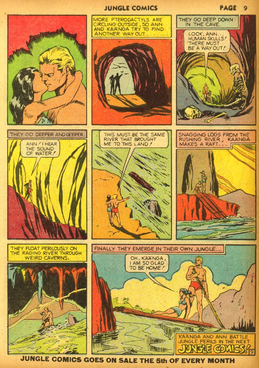 Read online Jungle Comics comic -  Issue #17 - 11