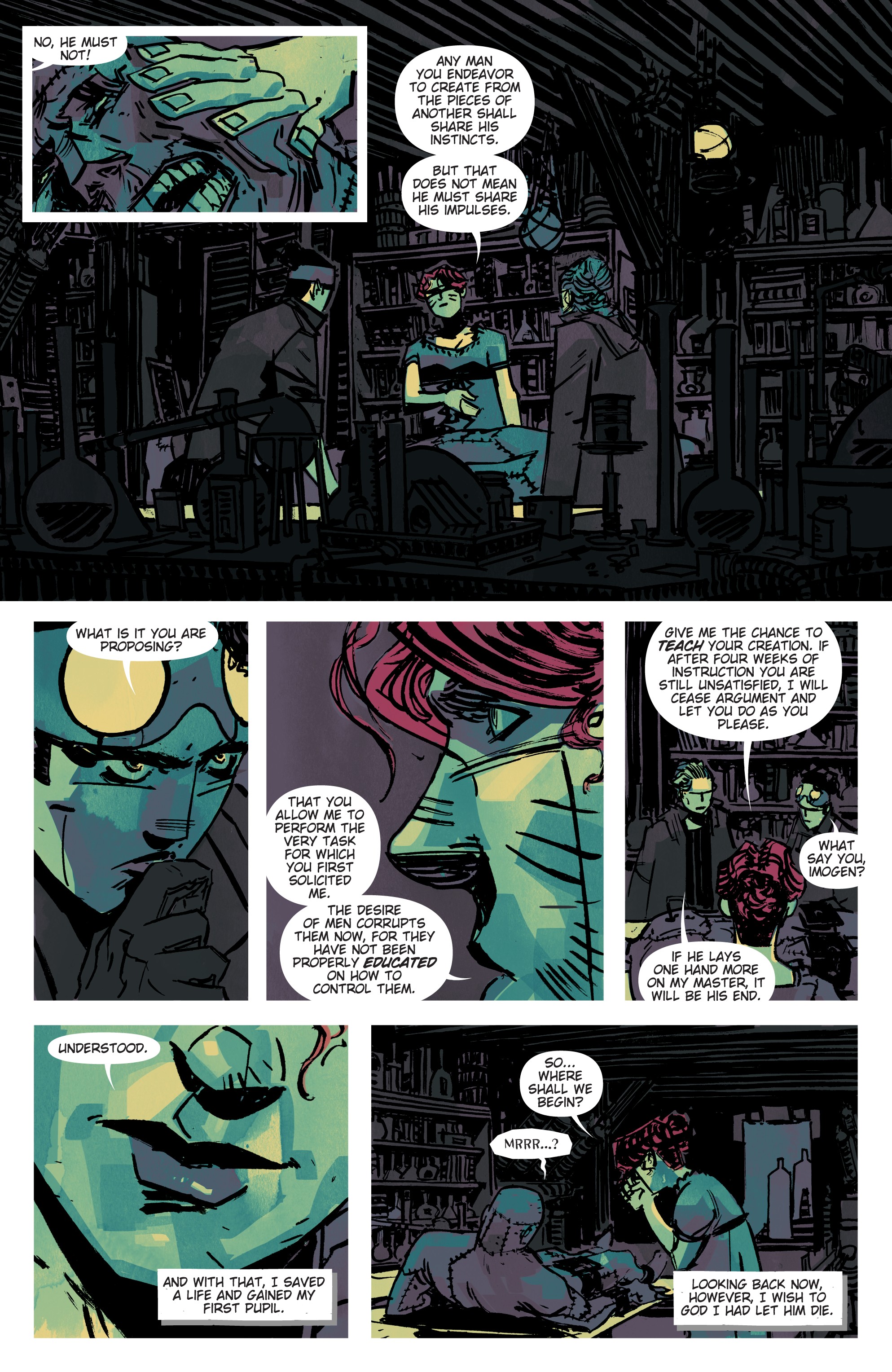 Read online Mary Shelley Monster Hunter comic -  Issue #3 - 15