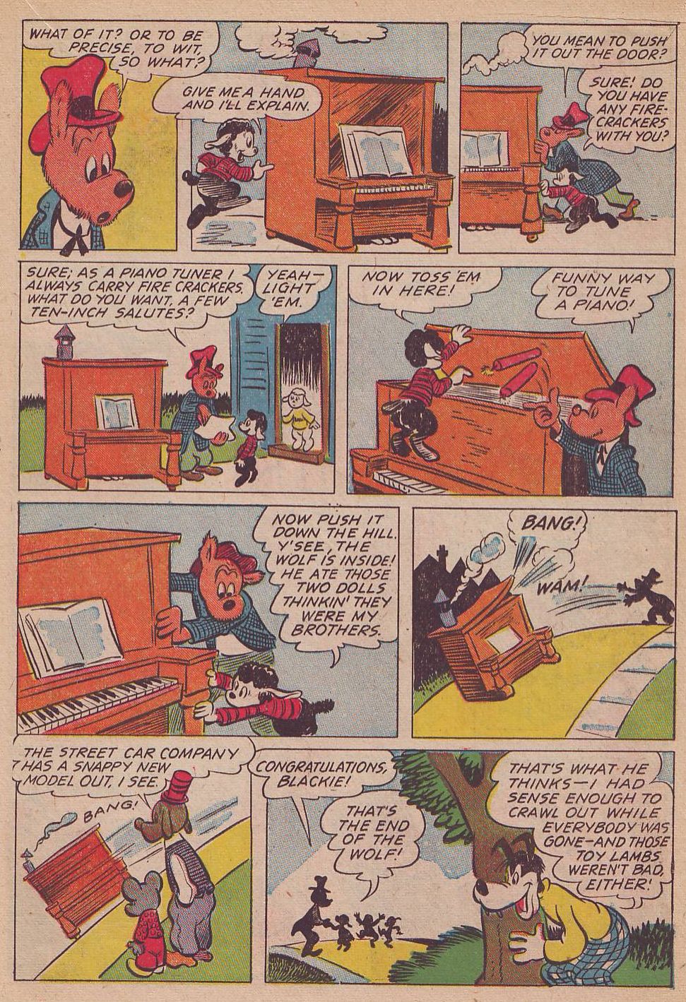 Read online Animal Comics comic -  Issue #17 - 23