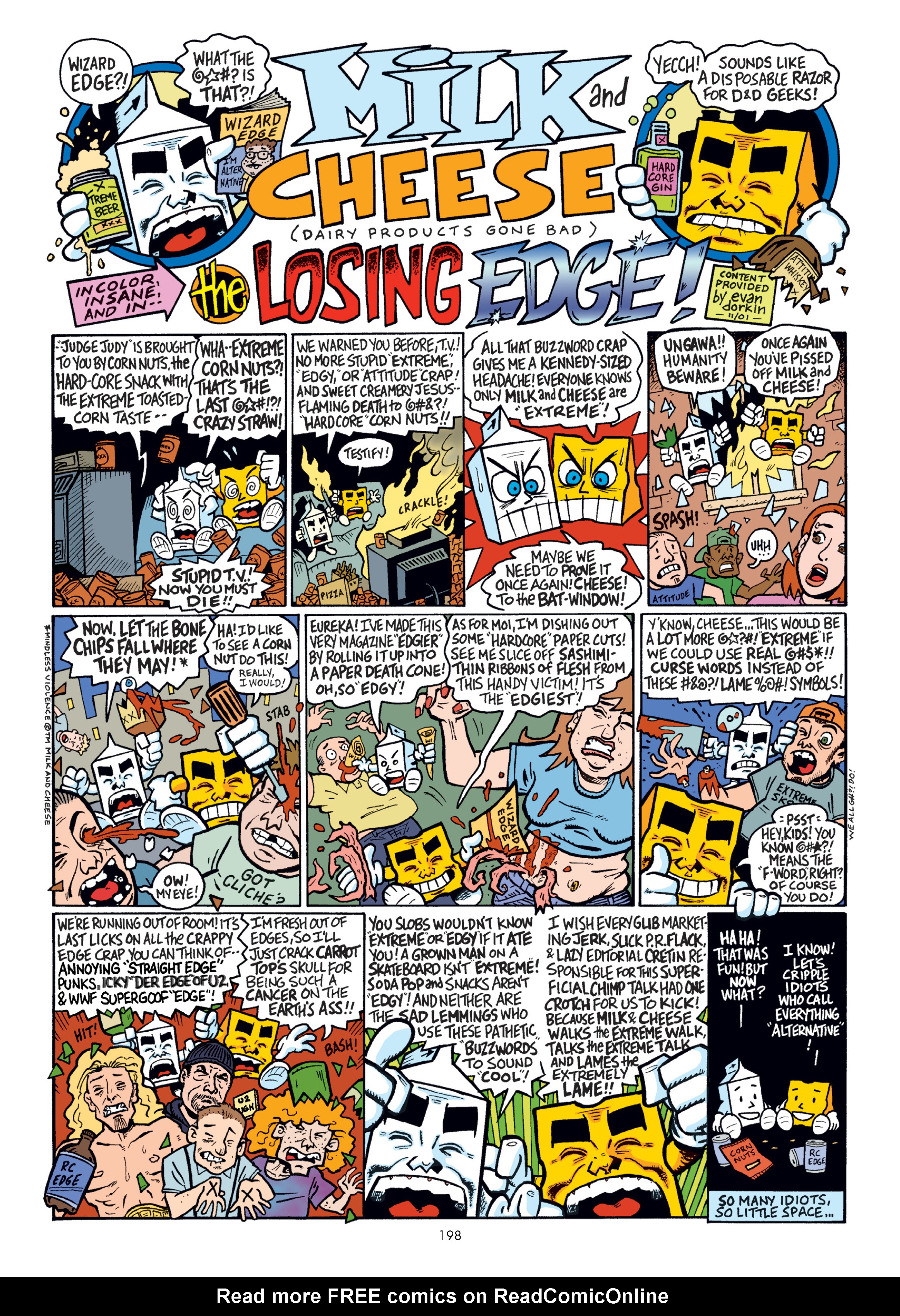 Read online Milk And Cheese: Dairy Products Gone Bad! comic -  Issue # Full - 199