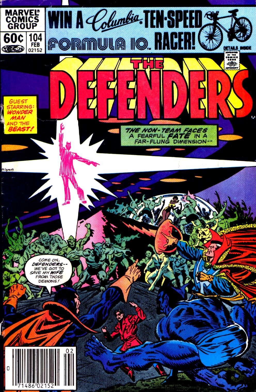 Read online The Defenders (1972) comic -  Issue #104 - 1