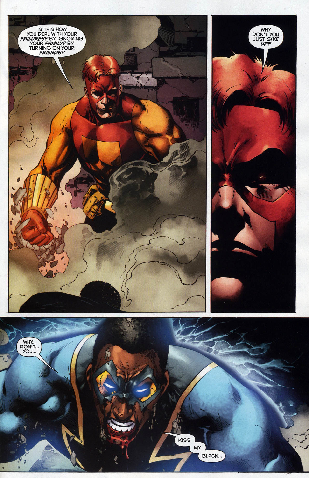 Read online The Outsiders (2009) comic -  Issue #28 - 16