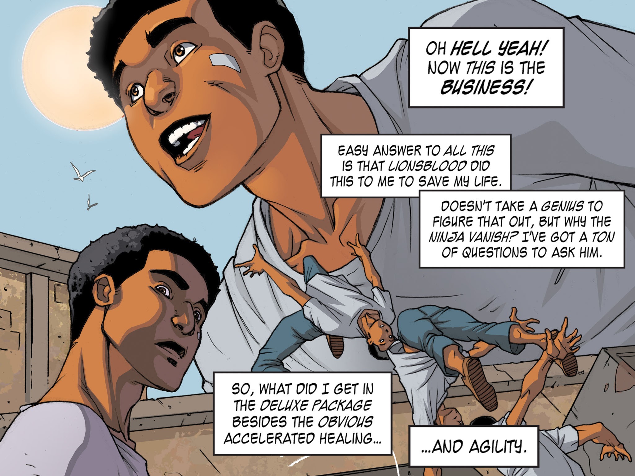 Read online Midnight Tiger comic -  Issue #0 - 97