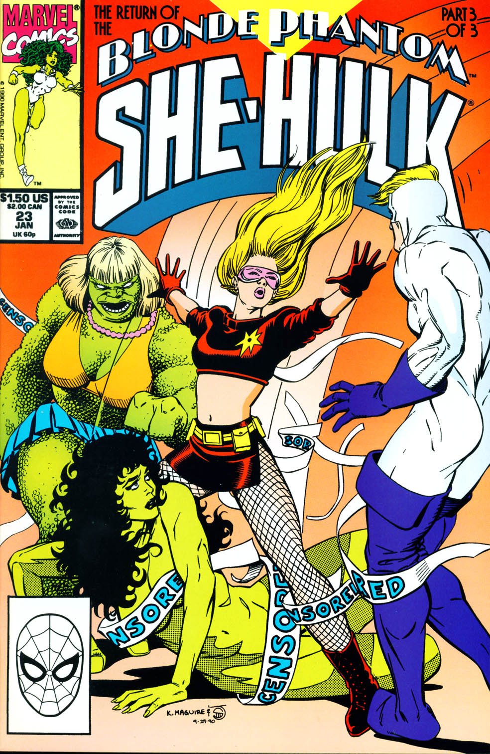 Read online The Sensational She-Hulk comic -  Issue #23 - 1