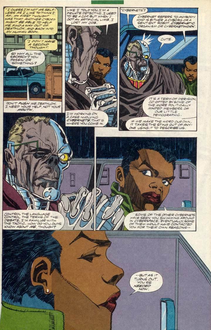 Read online Deathlok (1991) comic -  Issue #2 - 7