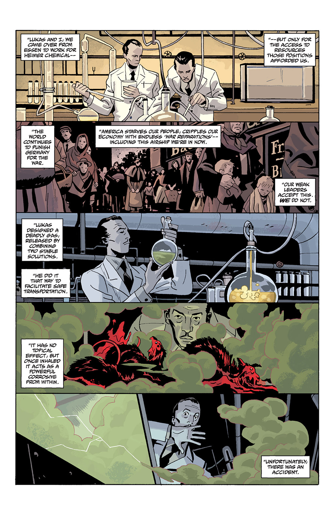 Read online Lobster Johnson: Caput Mortuum comic -  Issue # Full - 19
