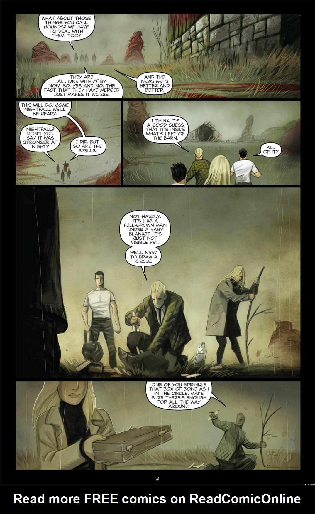 Read online H.P. Lovecraft's The Dunwich Horror comic -  Issue #4 - 7