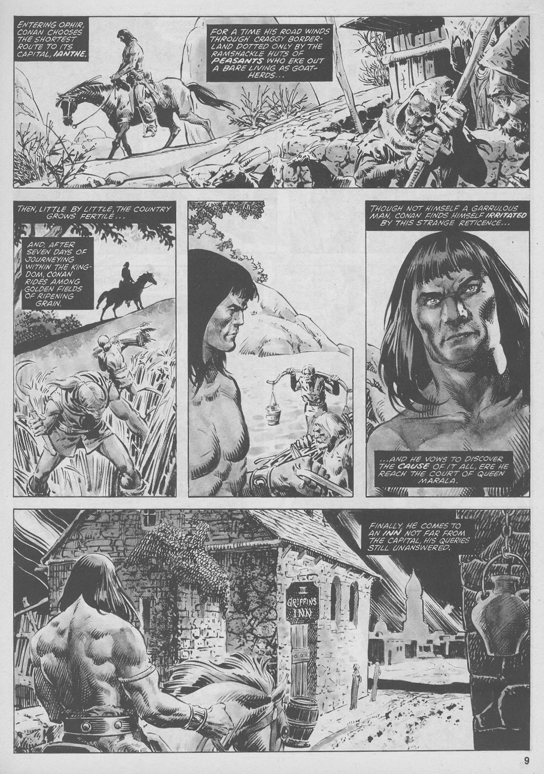 Read online The Savage Sword Of Conan comic -  Issue #44 - 9