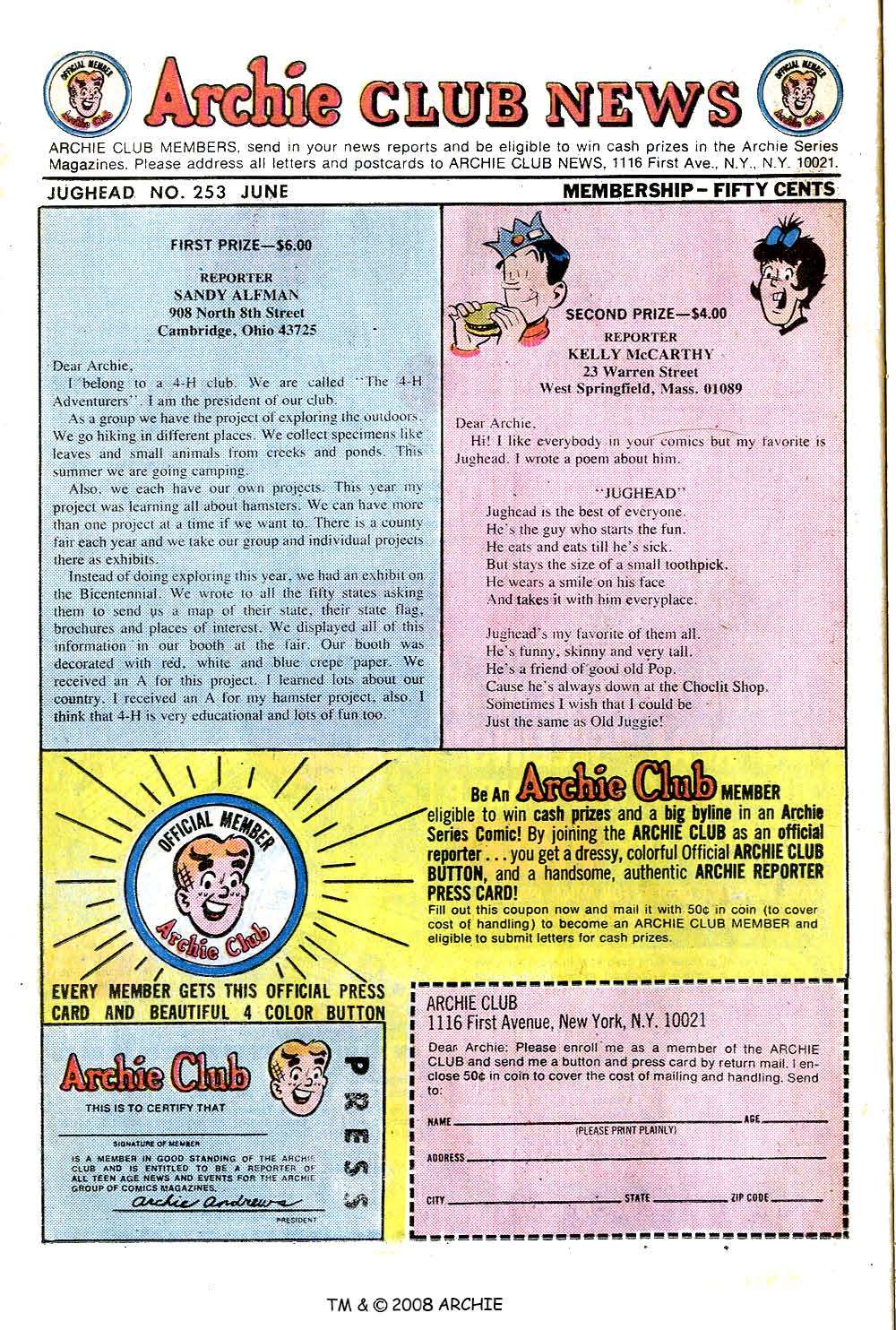 Read online Jughead (1965) comic -  Issue #253 - 26