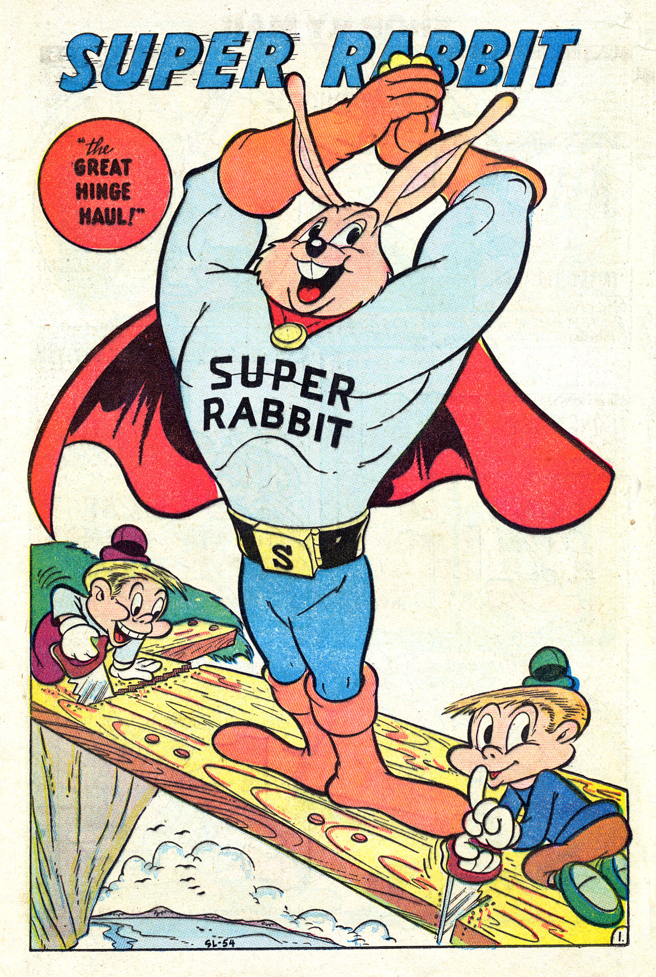 Read online Super Rabbit comic -  Issue #12 - 13
