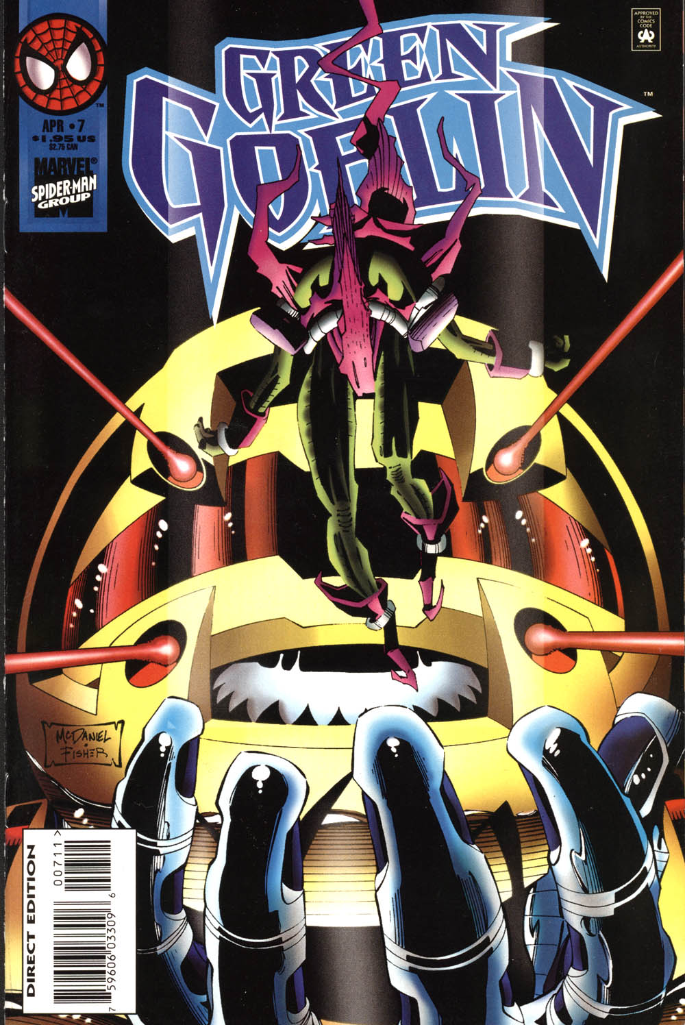 Read online Green Goblin comic -  Issue #7 - 1