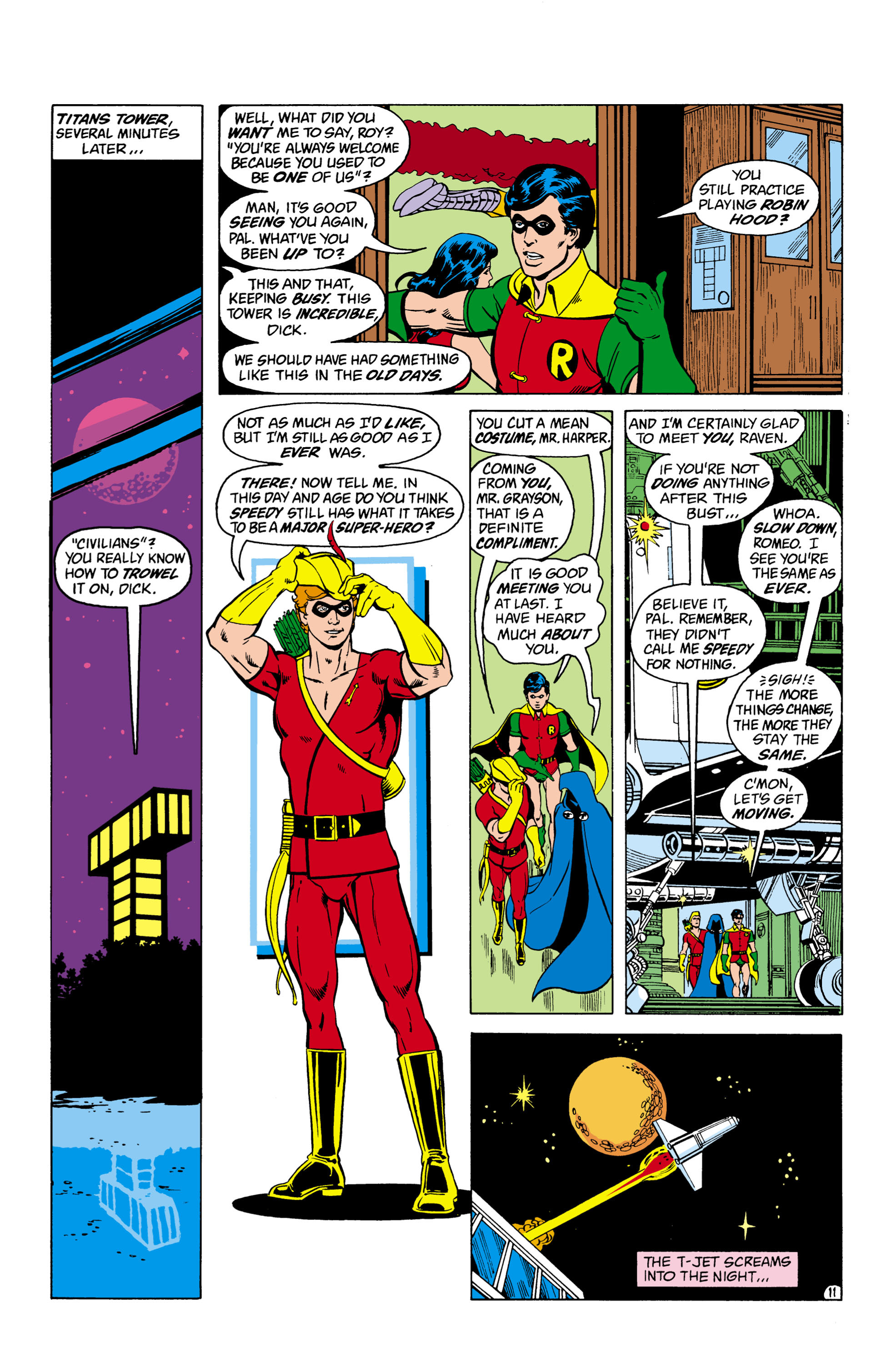 Read online The New Teen Titans (1980) comic -  Issue #27 - 12