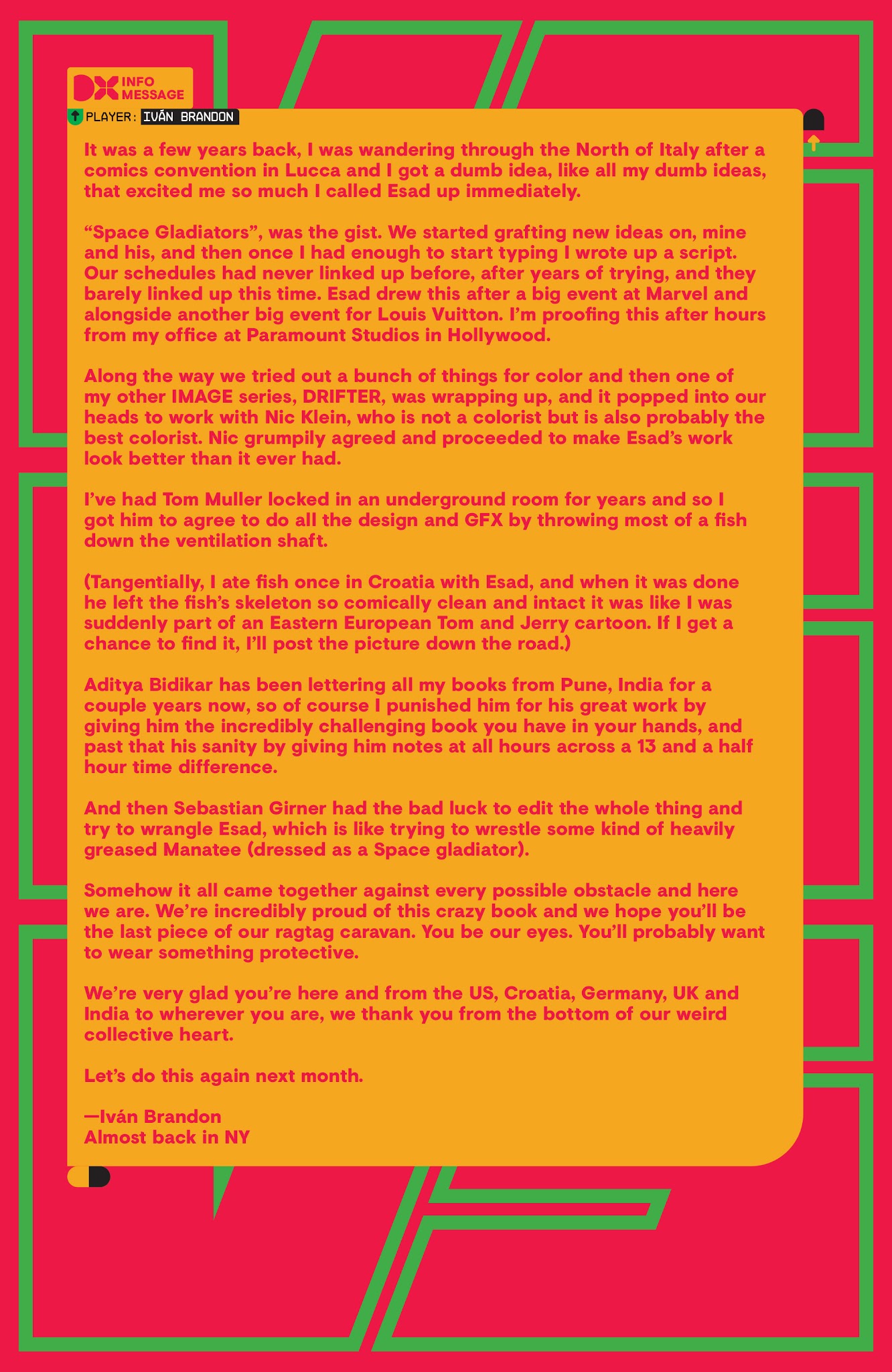 Read online VS comic -  Issue #1 - 29