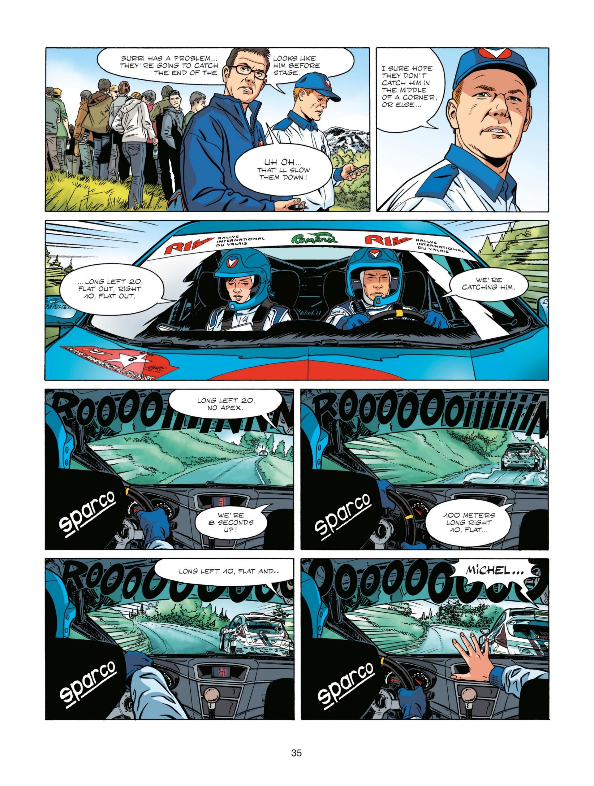 Read online Michel Vaillant comic -  Issue #3 - 34