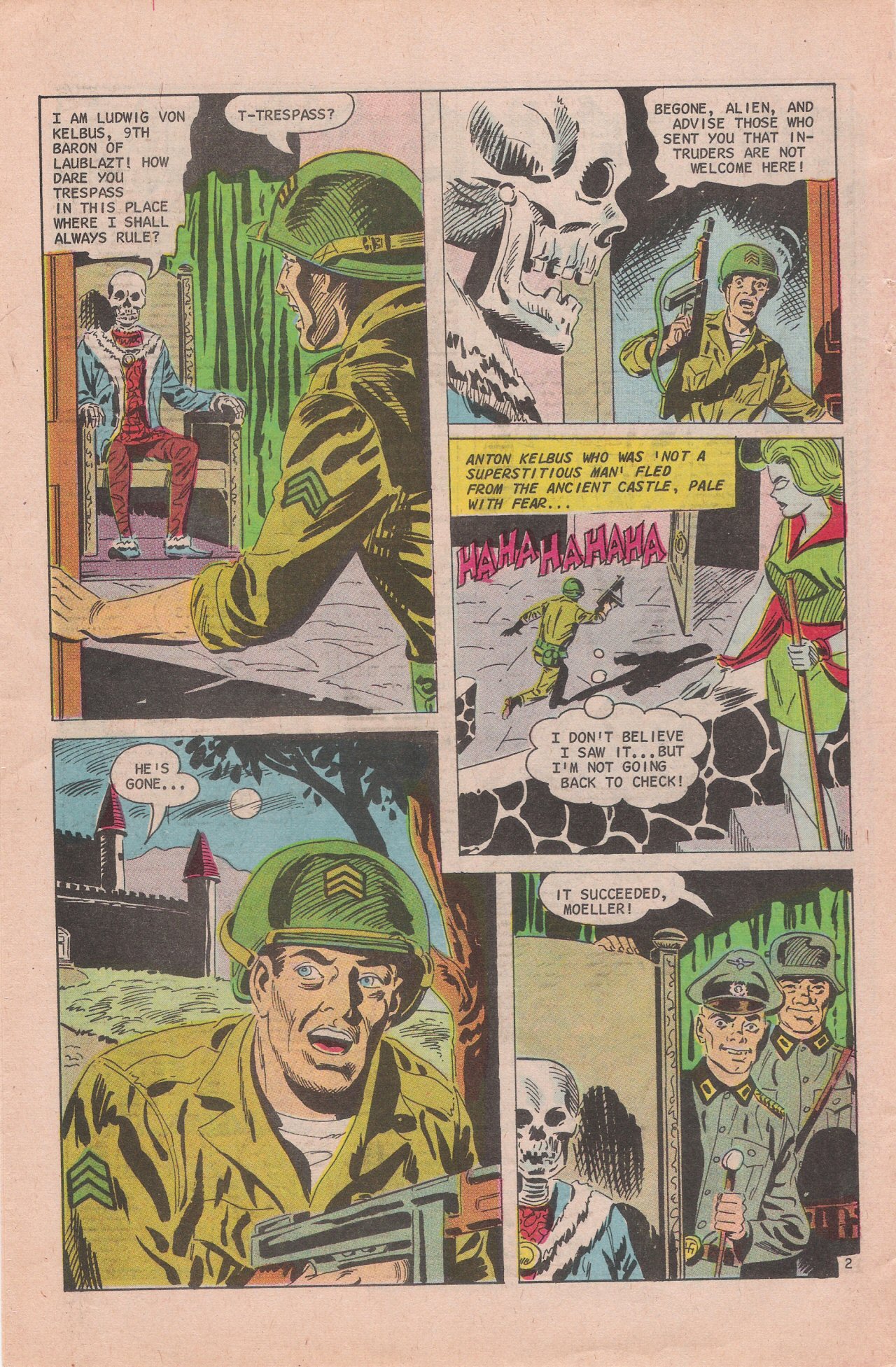 Read online Attack (1971) comic -  Issue #43 - 4