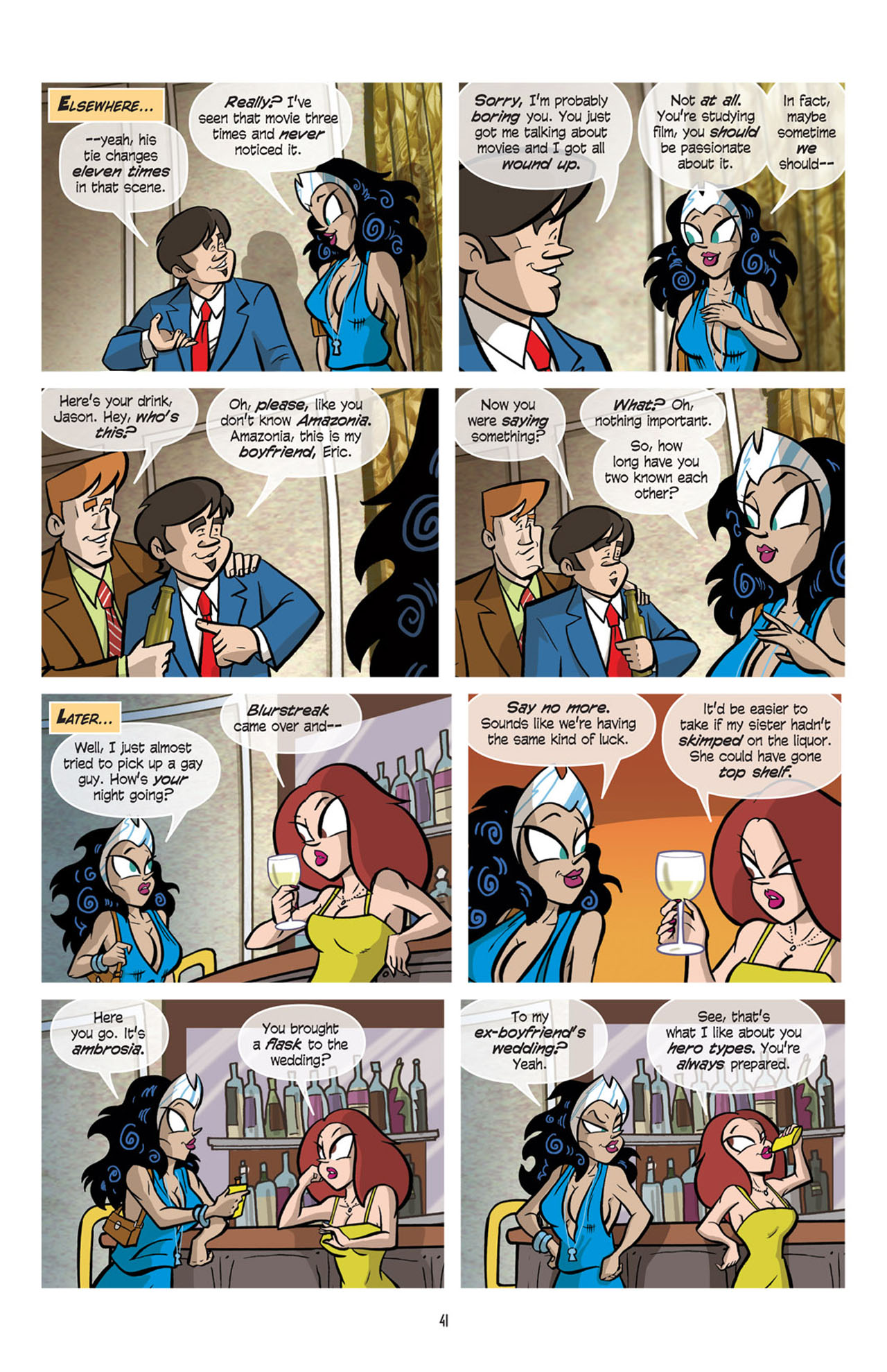 Read online Love and Capes comic -  Issue #12 - 43