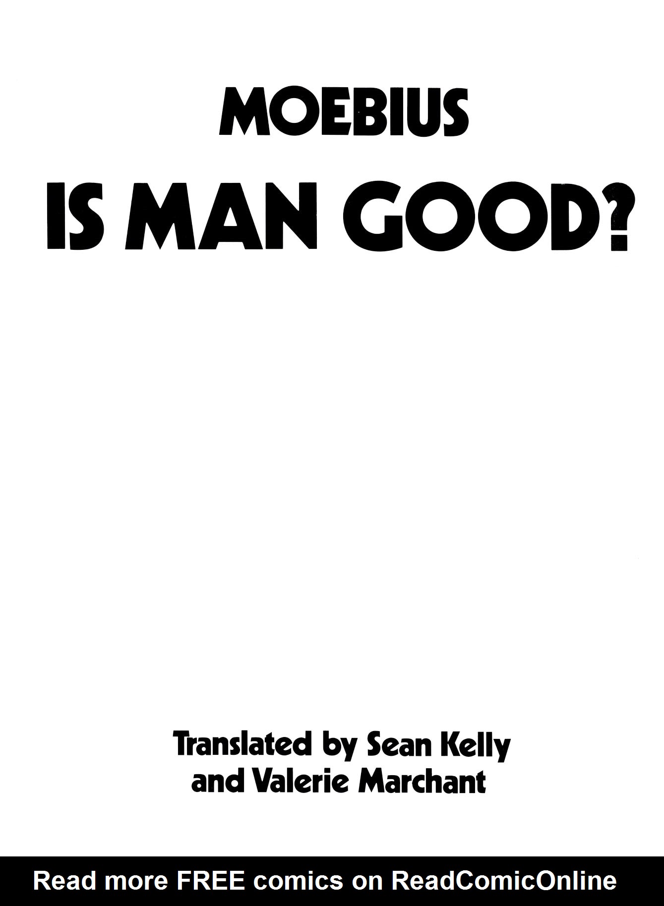 Read online Heavy Metal Presents Is Man Good? comic -  Issue # Full - 6