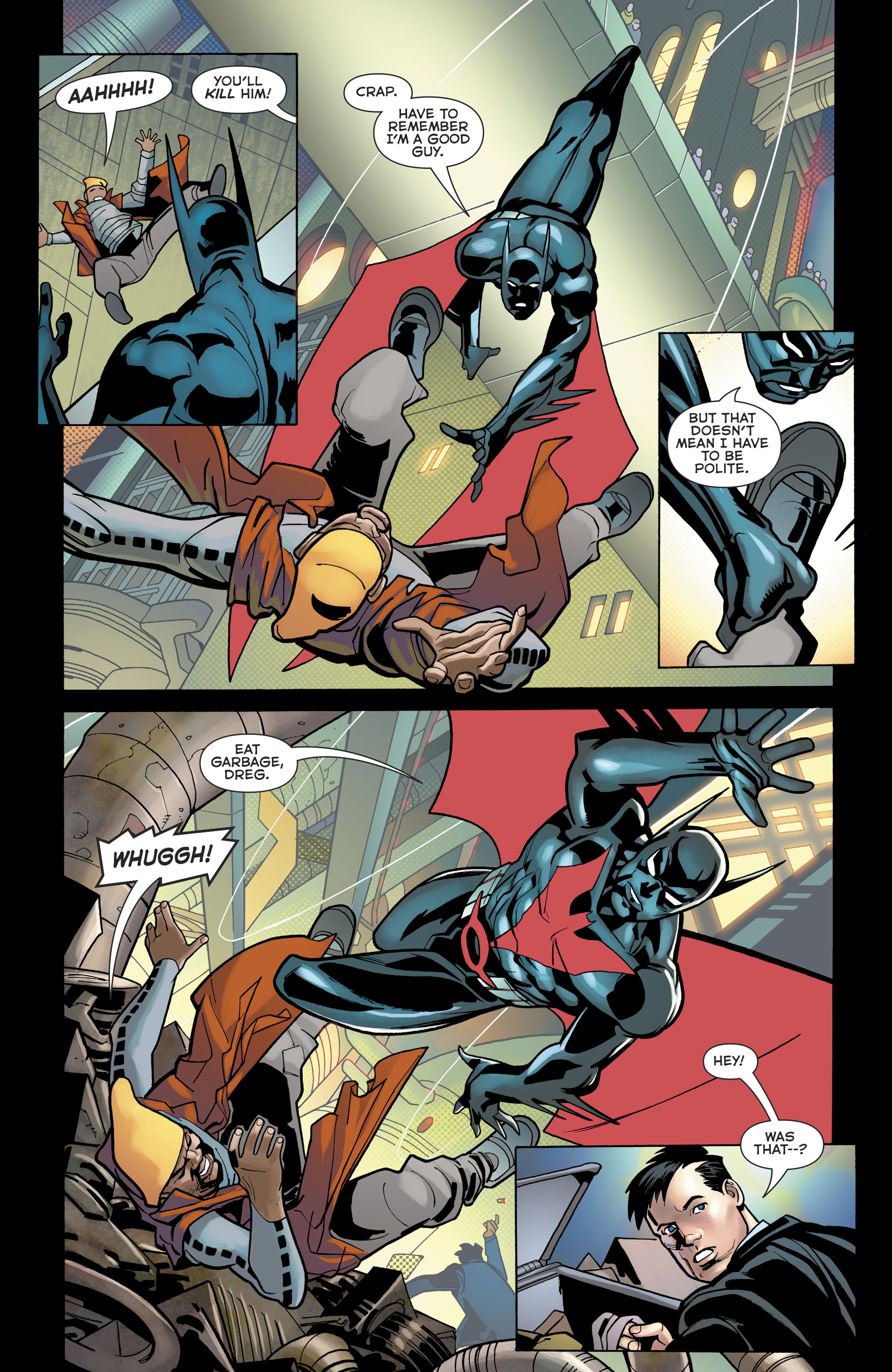 Read online Batman Beyond (2016) comic -  Issue #34 - 8