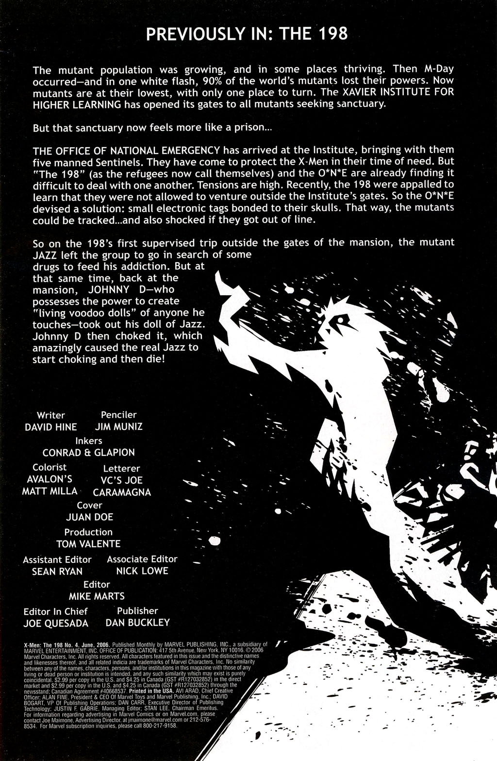 Read online X-Men: The 198 comic -  Issue #4 - 2