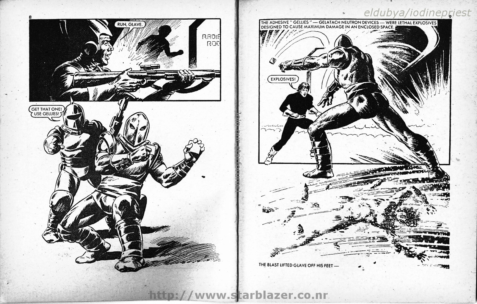 Read online Starblazer comic -  Issue #64 - 6