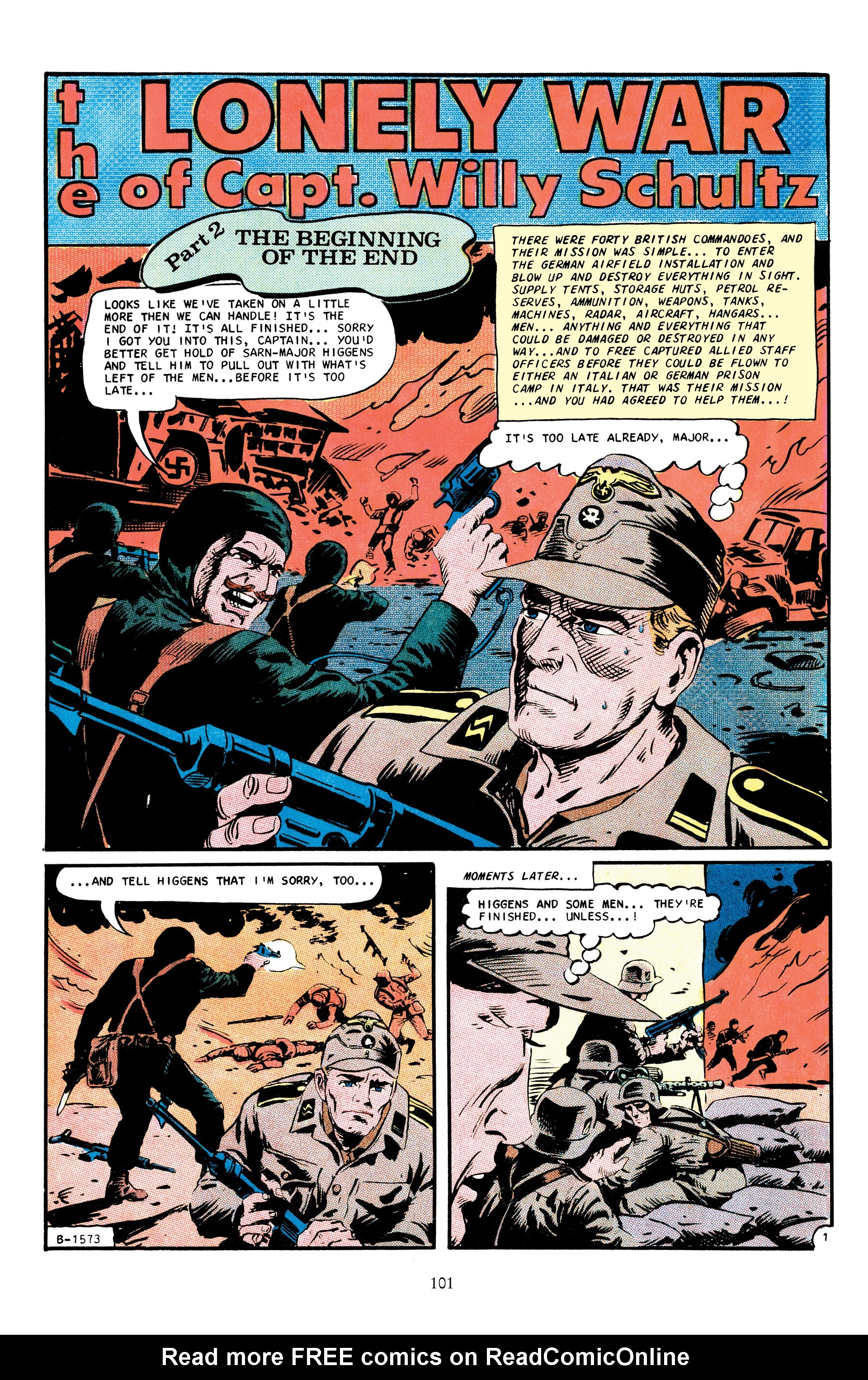 Read online The Lonely War of Capt. Willy Schultz comic -  Issue # TPB (Part 2) - 3