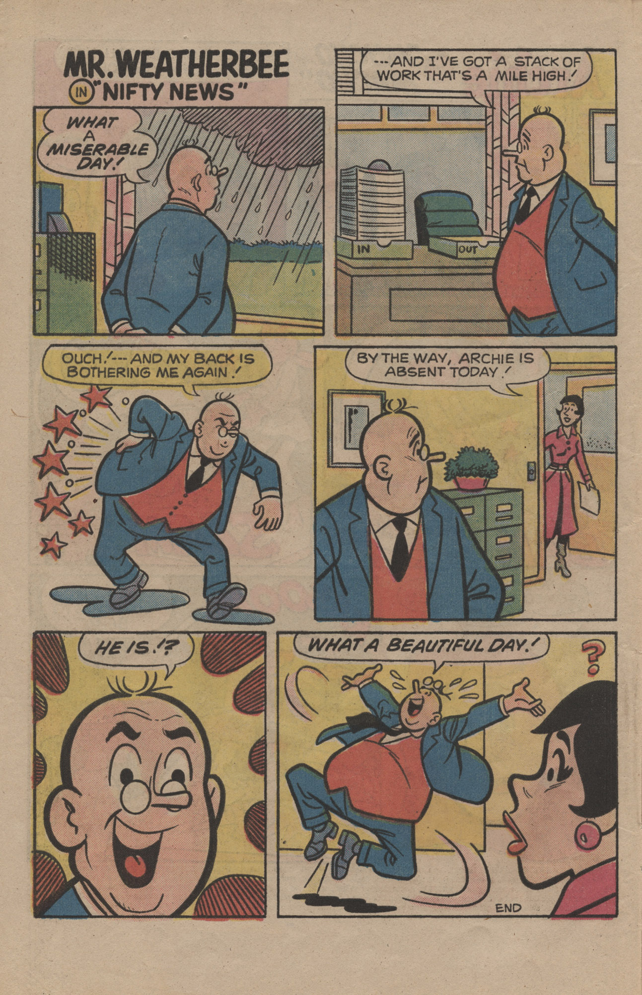 Read online Archie's Joke Book Magazine comic -  Issue #221 - 4
