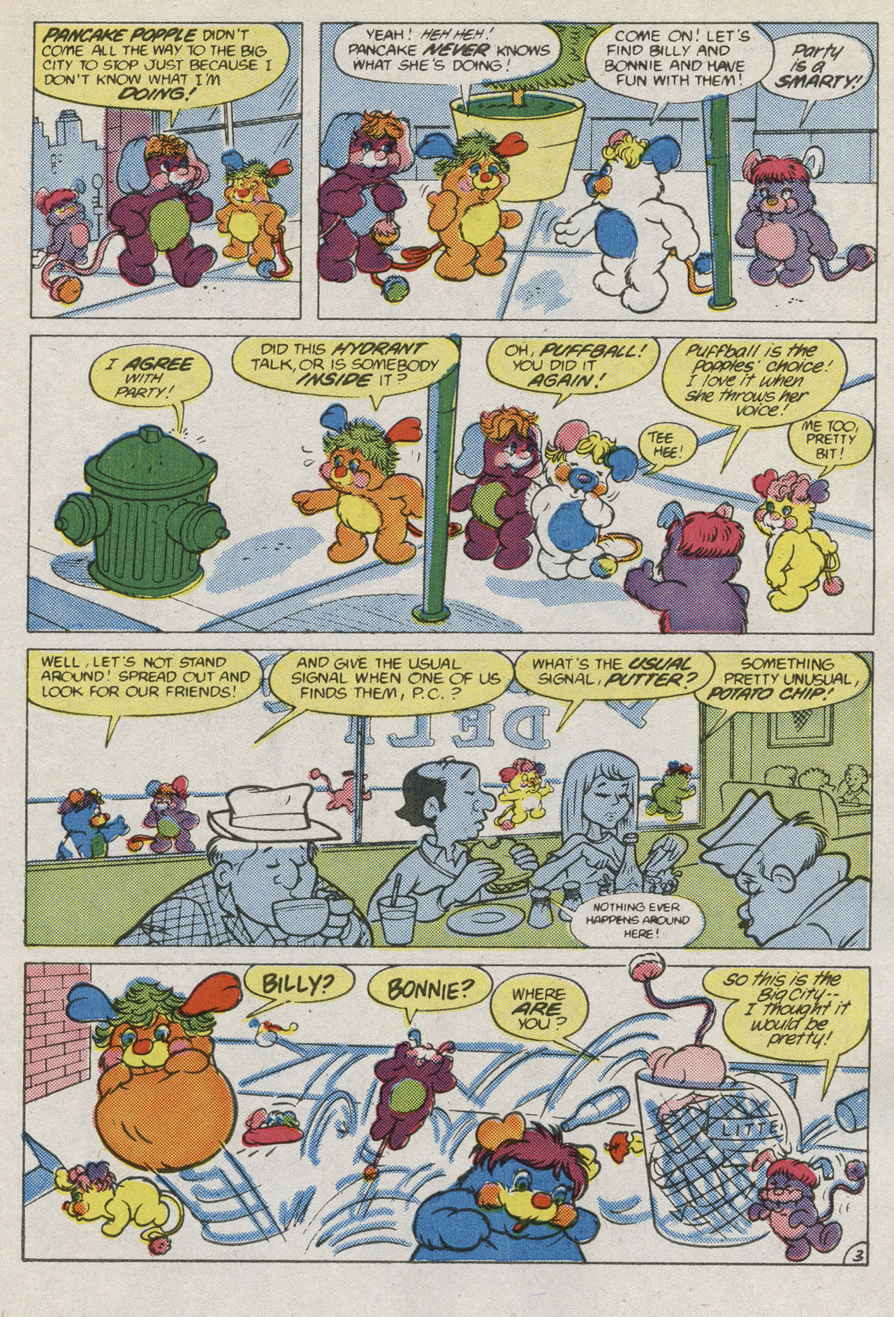 Read online Popples comic -  Issue #1 - 5