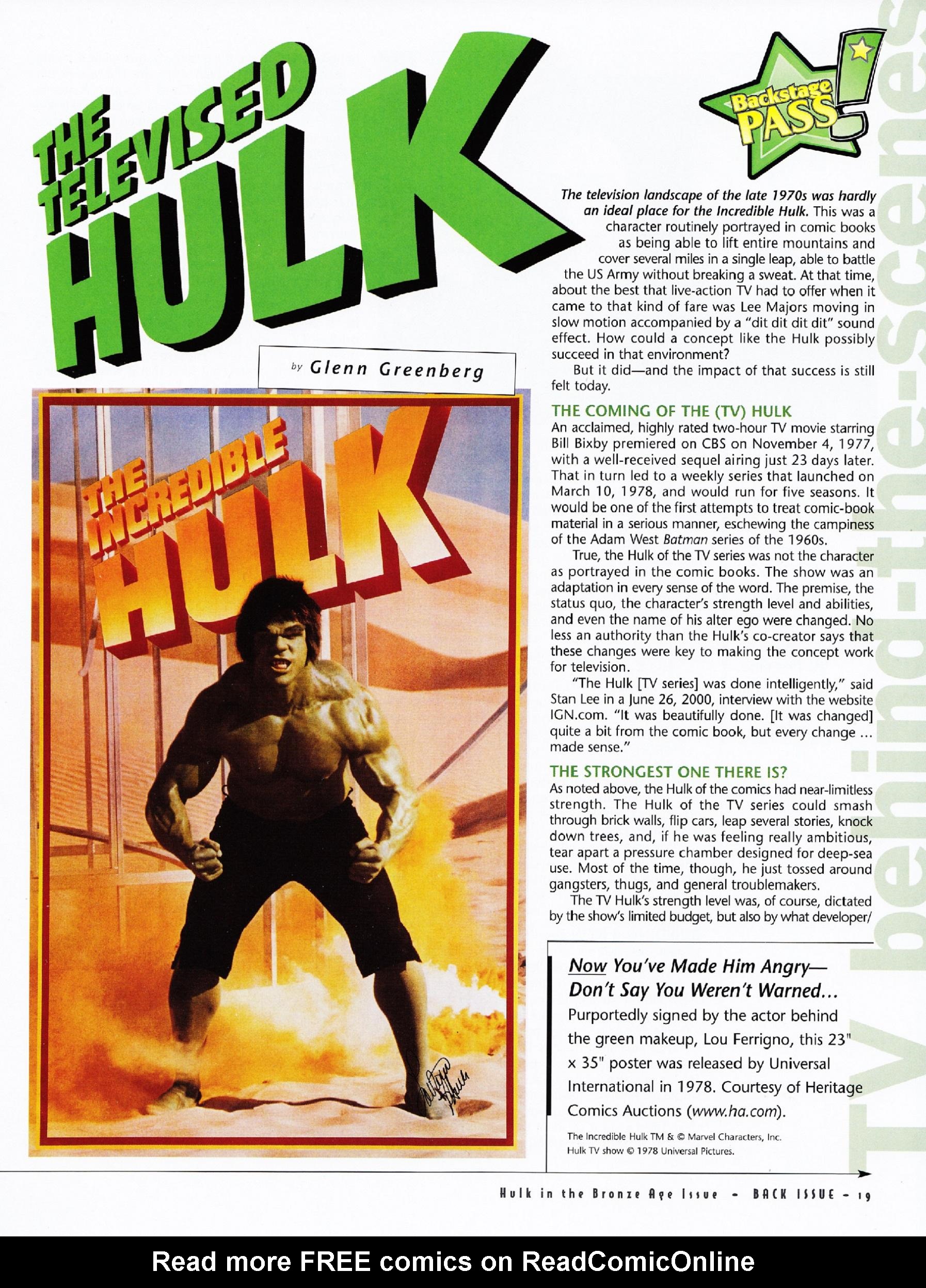 Read online Back Issue comic -  Issue #70 - 21