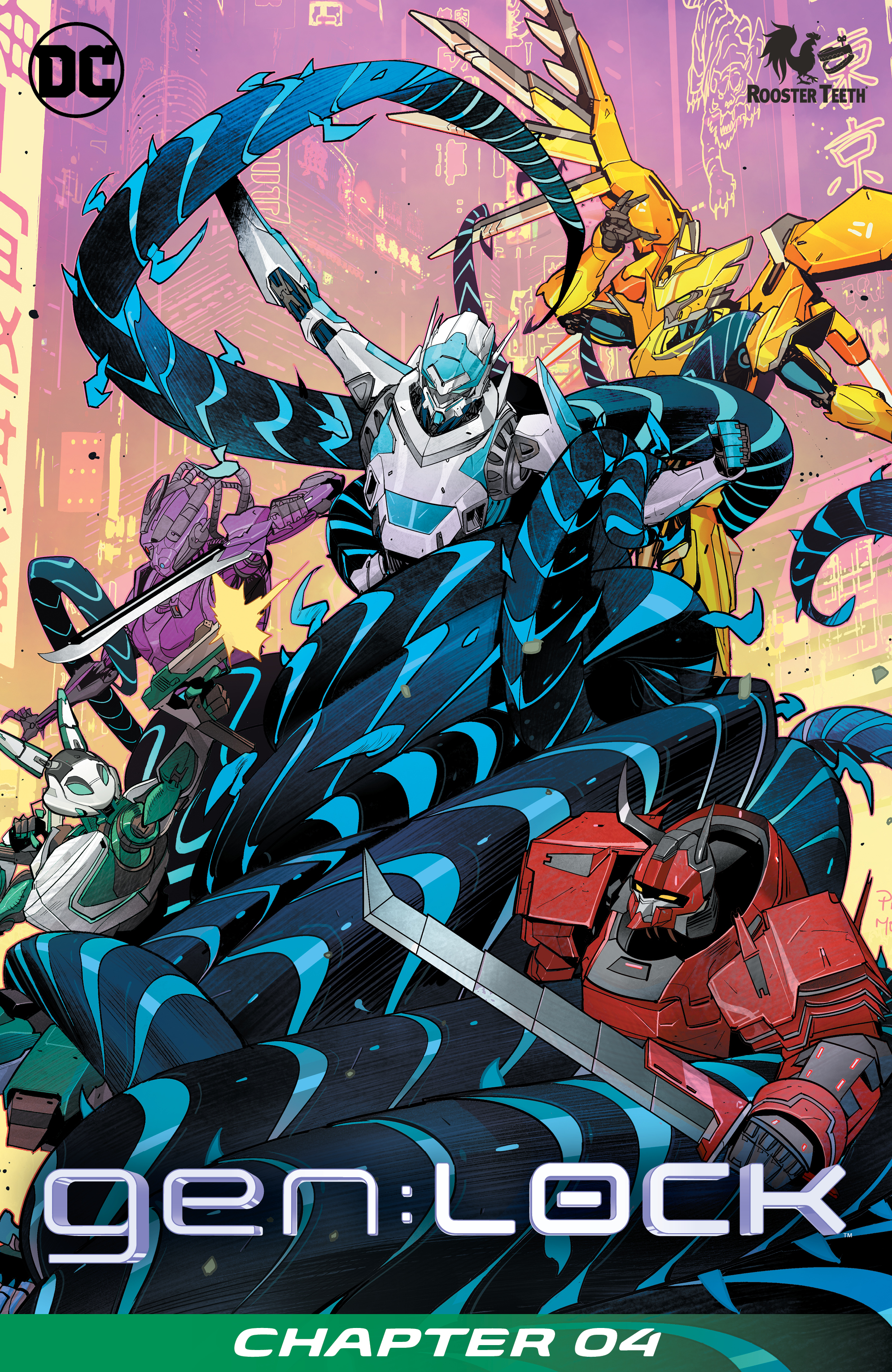 Read online gen:Lock comic -  Issue #4 - 2