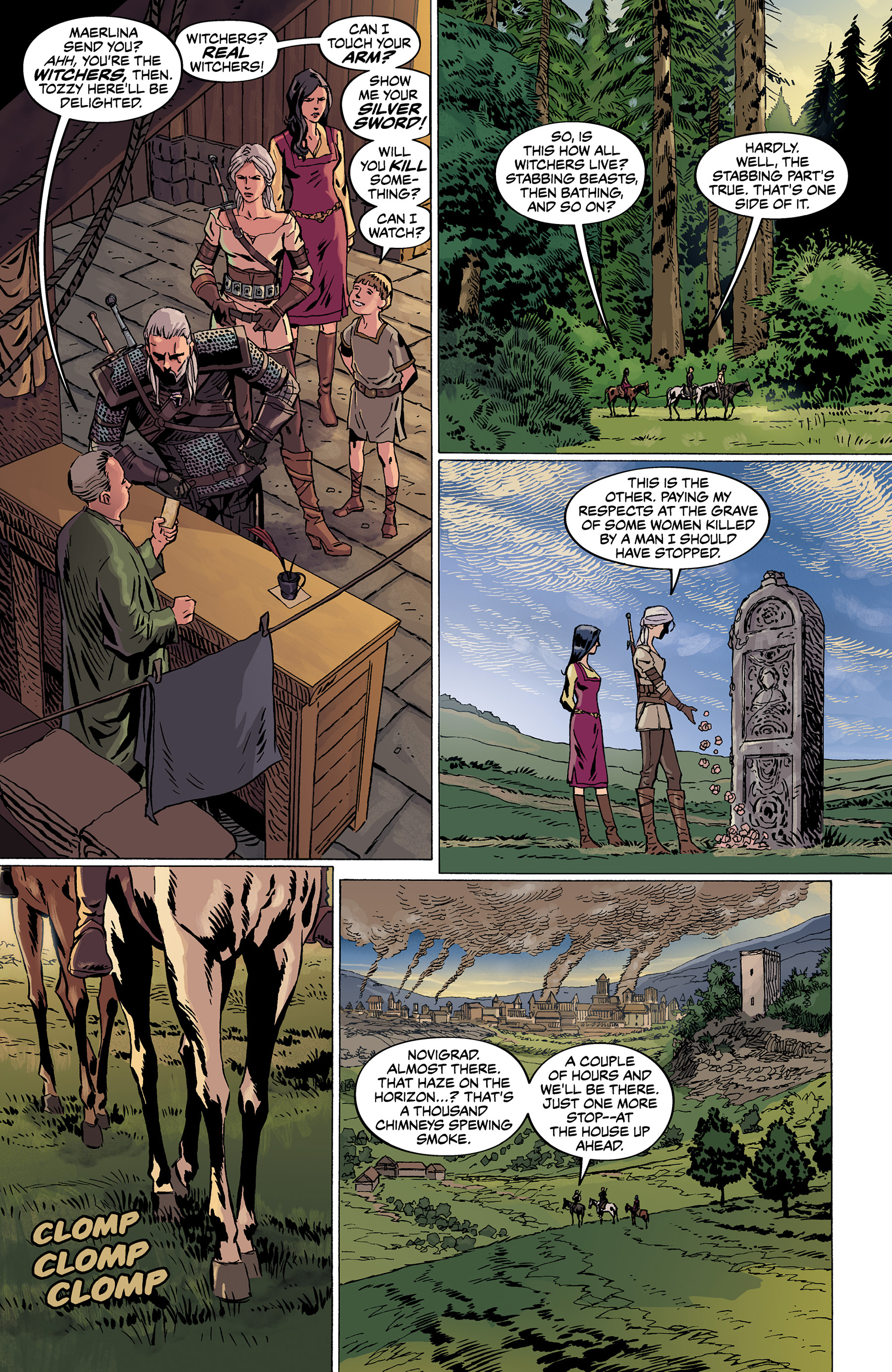 Read online The Witcher: Curse of Crows comic -  Issue #1 - 20