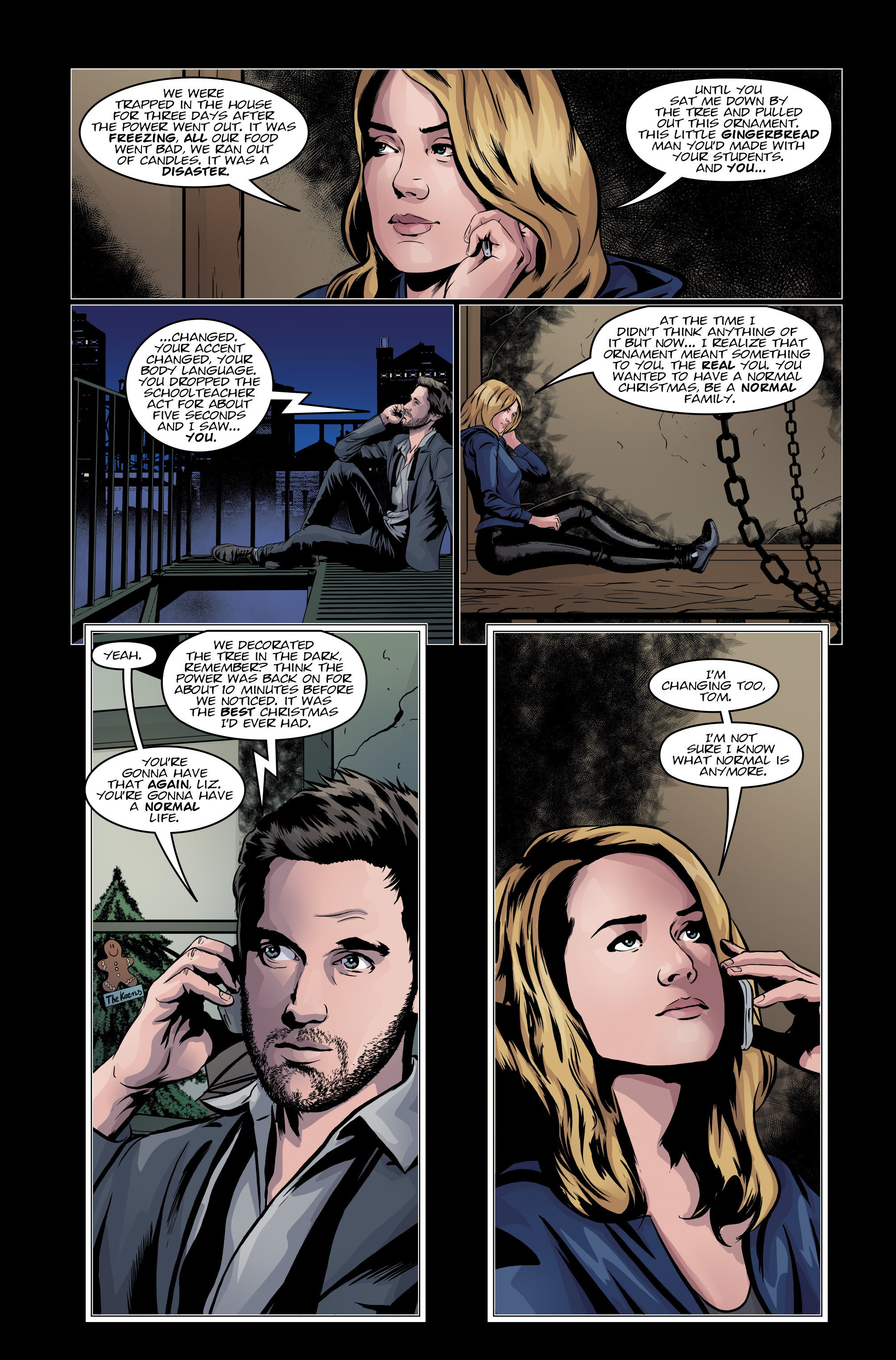 Read online The Blacklist comic -  Issue #7 - 18