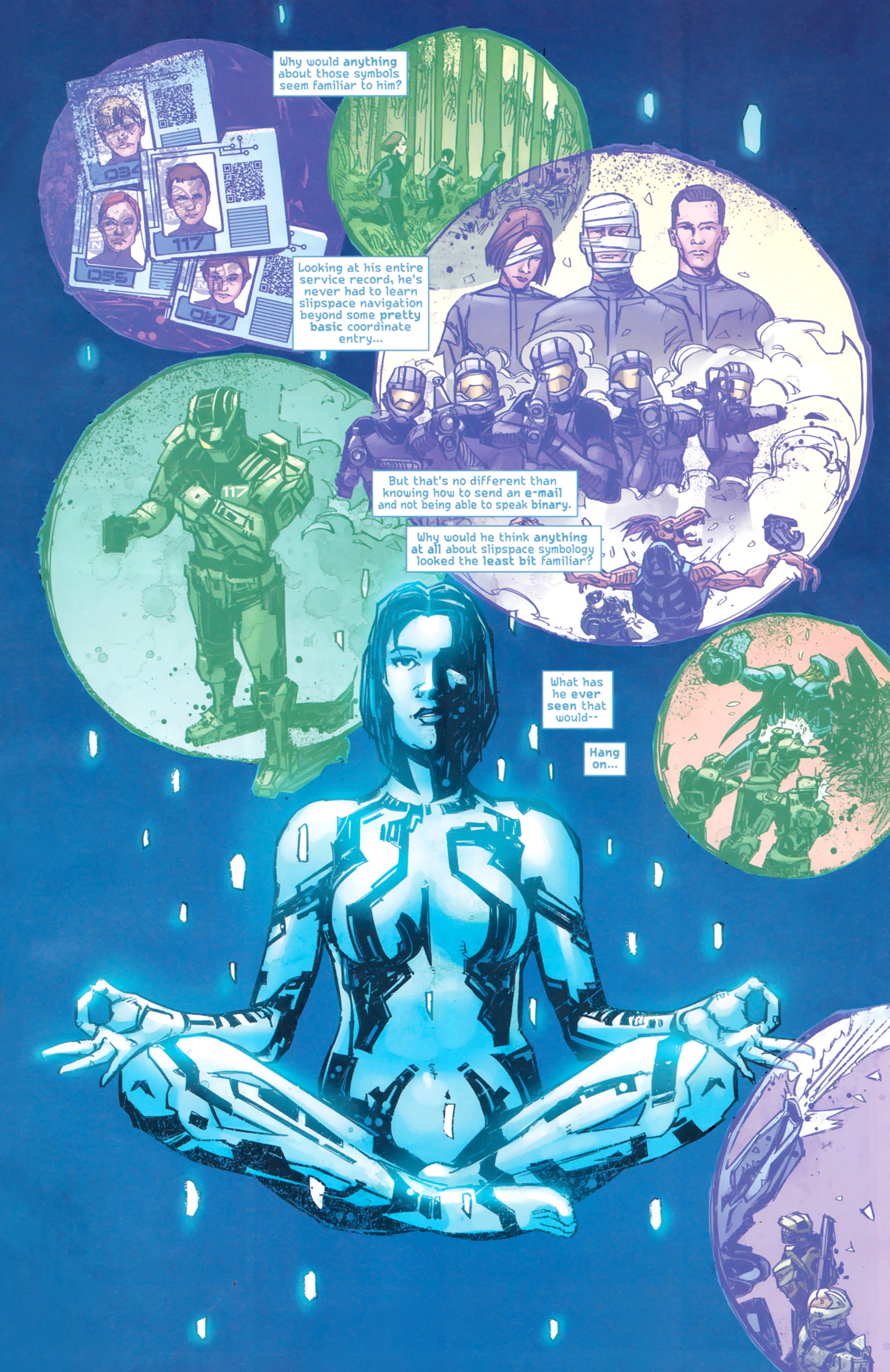 Read online Halo: Fall Of Reach - Invasion comic -  Issue #4 - 27