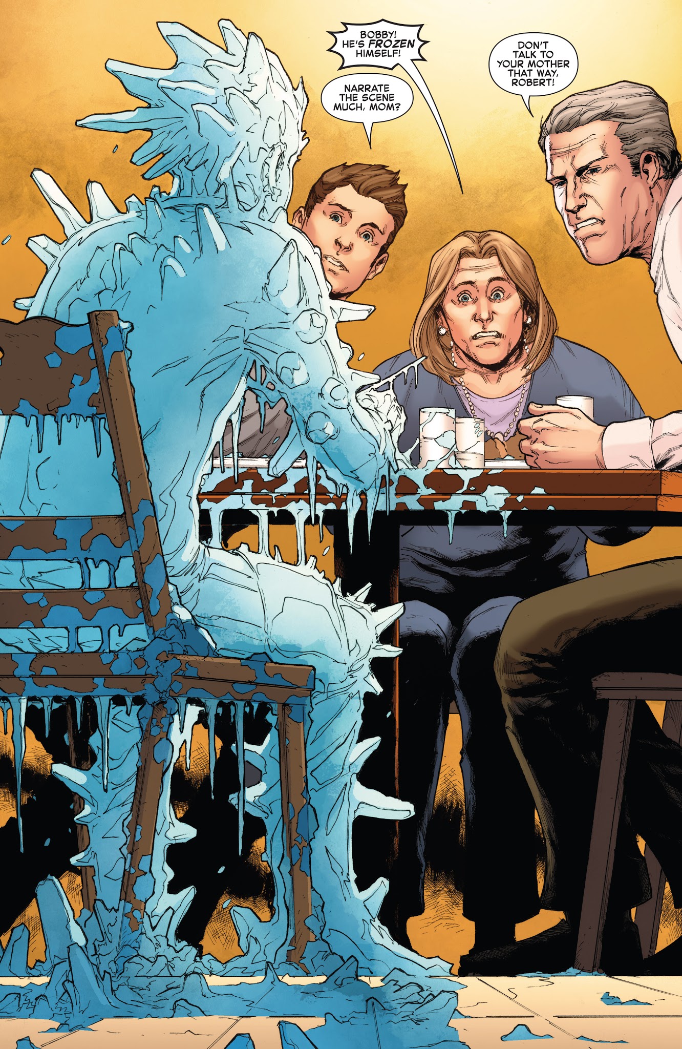 Read online Iceman (2017) comic -  Issue #8 - 16