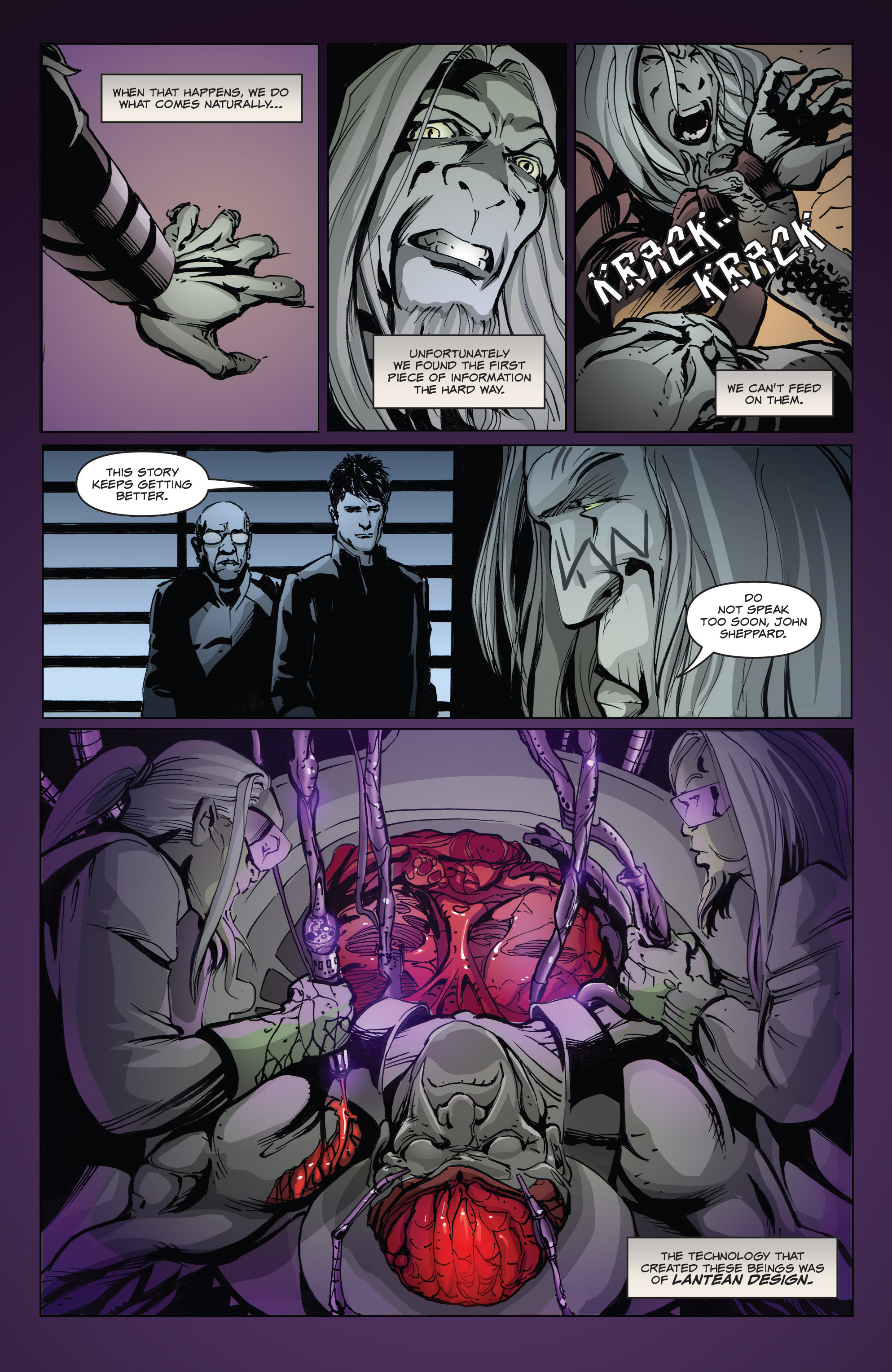 Read online Stargate Atlantis Back to Pegasus comic -  Issue #3 - 9