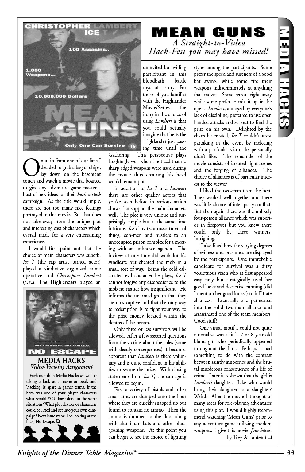 Read online Knights of the Dinner Table comic -  Issue #29 - 35