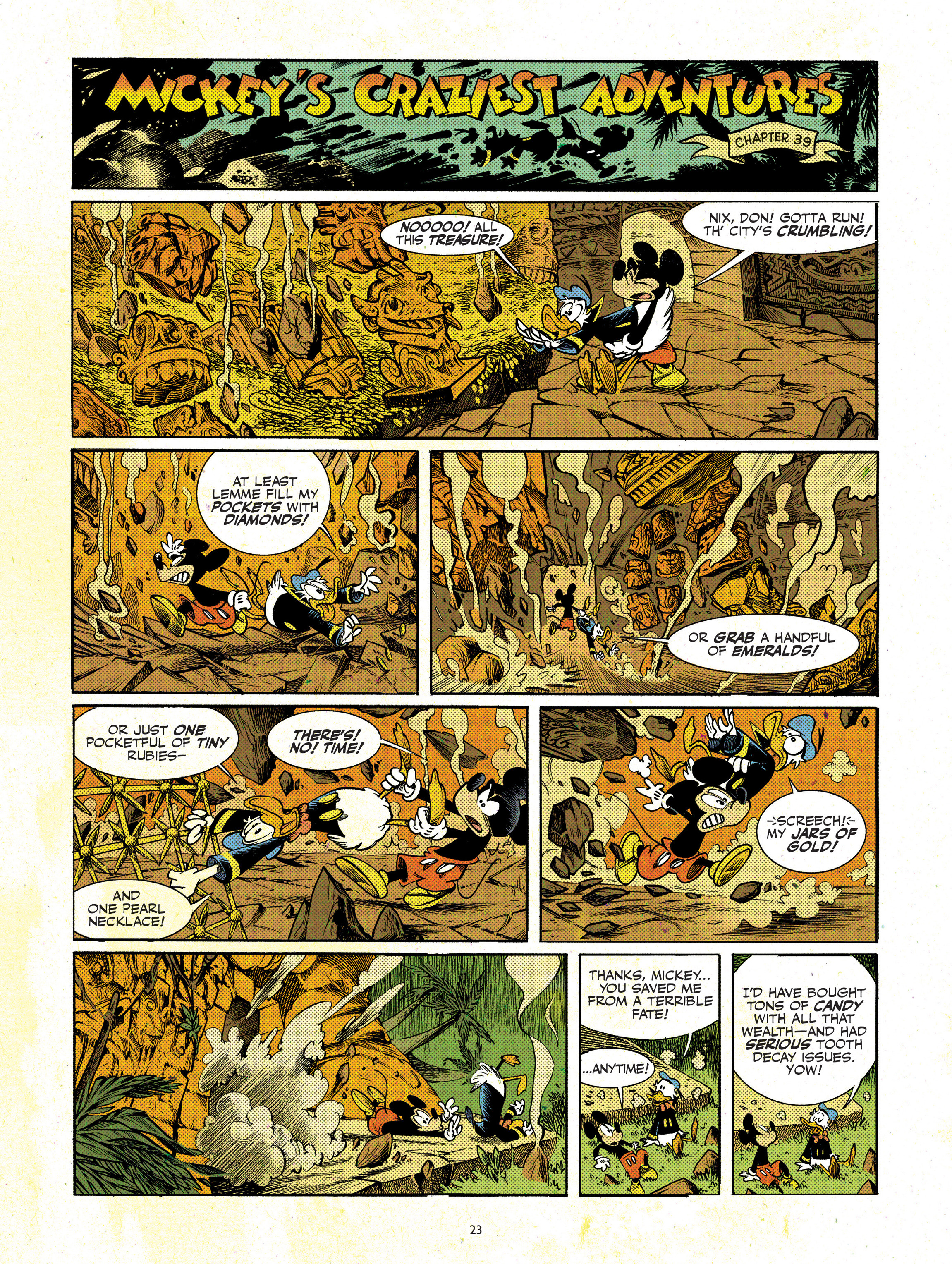 Read online Mickey's Craziest Adventures comic -  Issue # TPB - 23