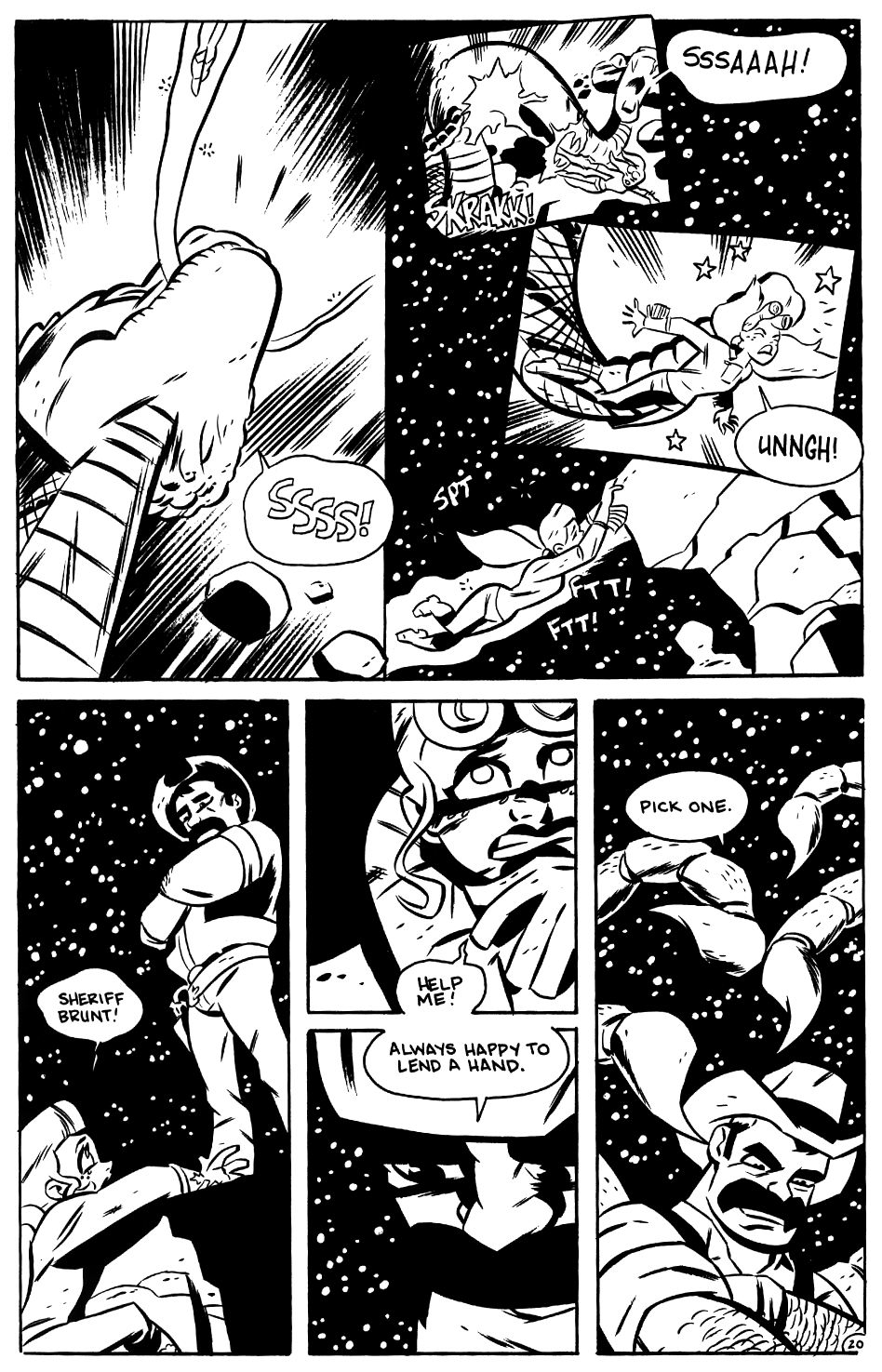 Read online Mutant, Texas: Tales of Sheriff Ida Red comic -  Issue #3 - 22