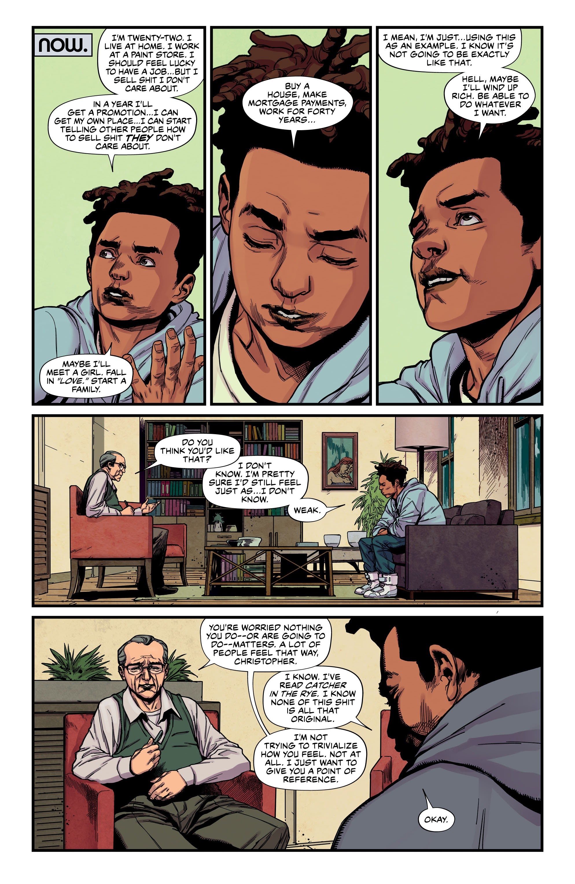 Read online Ordinary Gods comic -  Issue #1 - 12