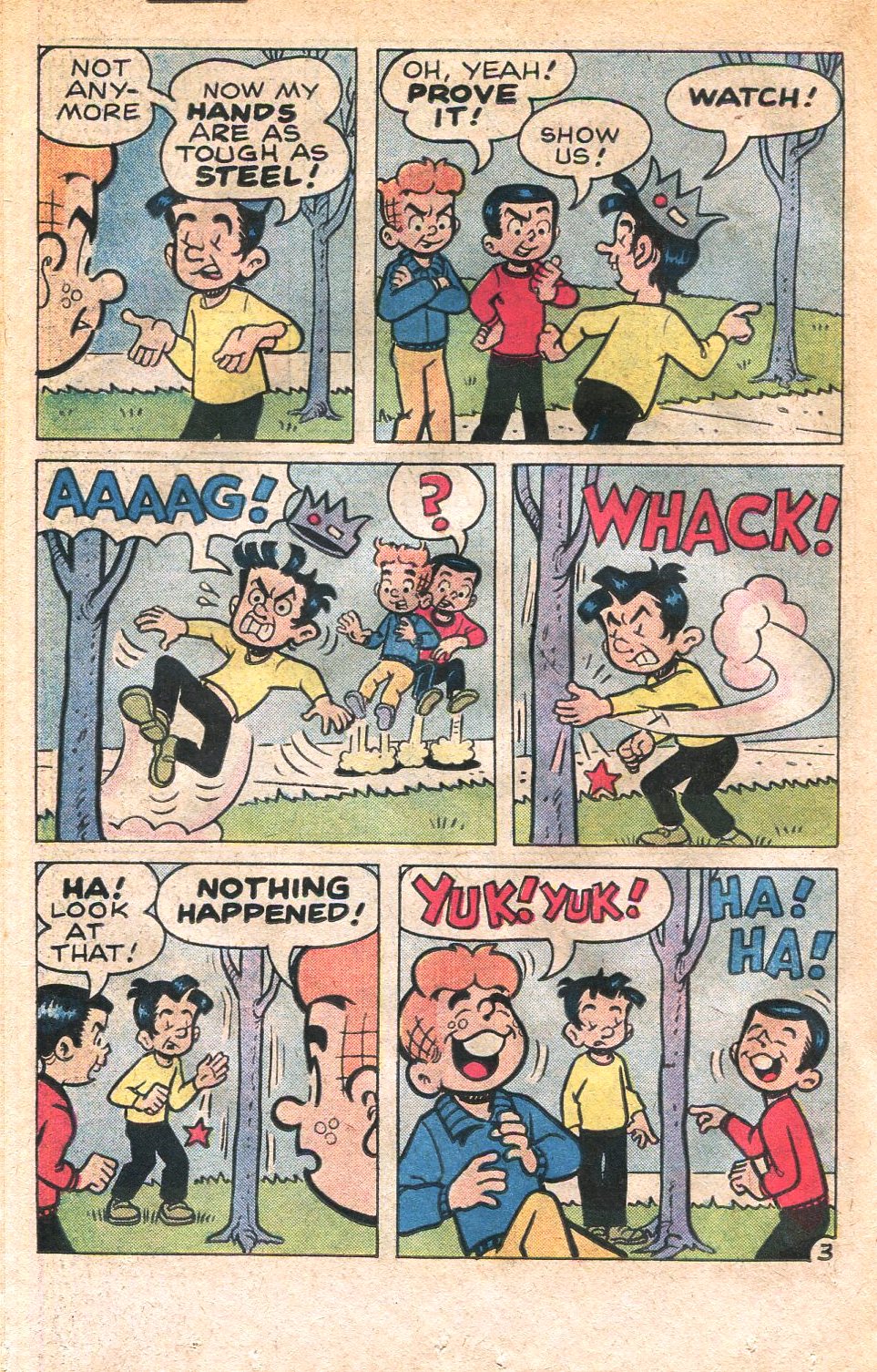 Read online Archie's TV Laugh-Out comic -  Issue #89 - 22