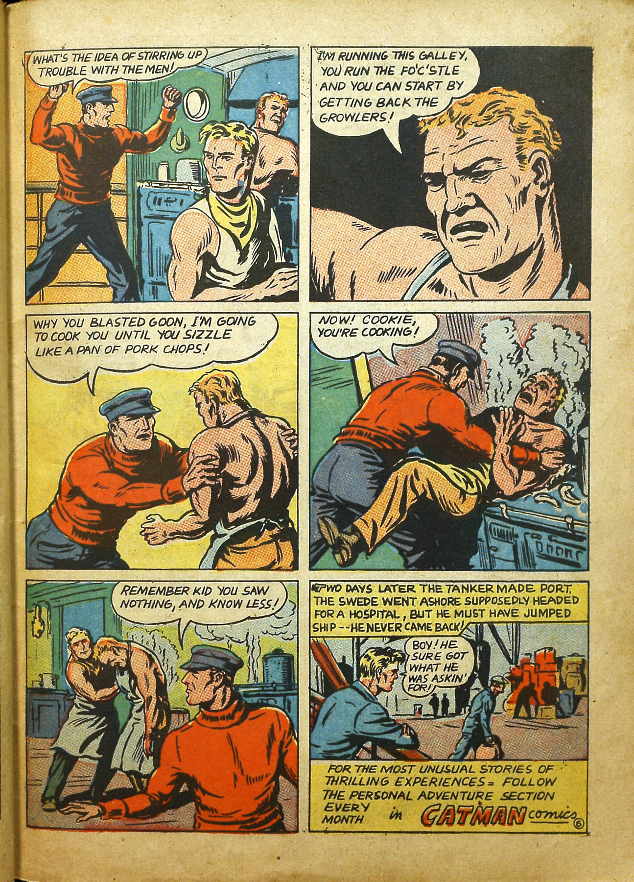 Read online Cat-Man Comics comic -  Issue #19 - 54