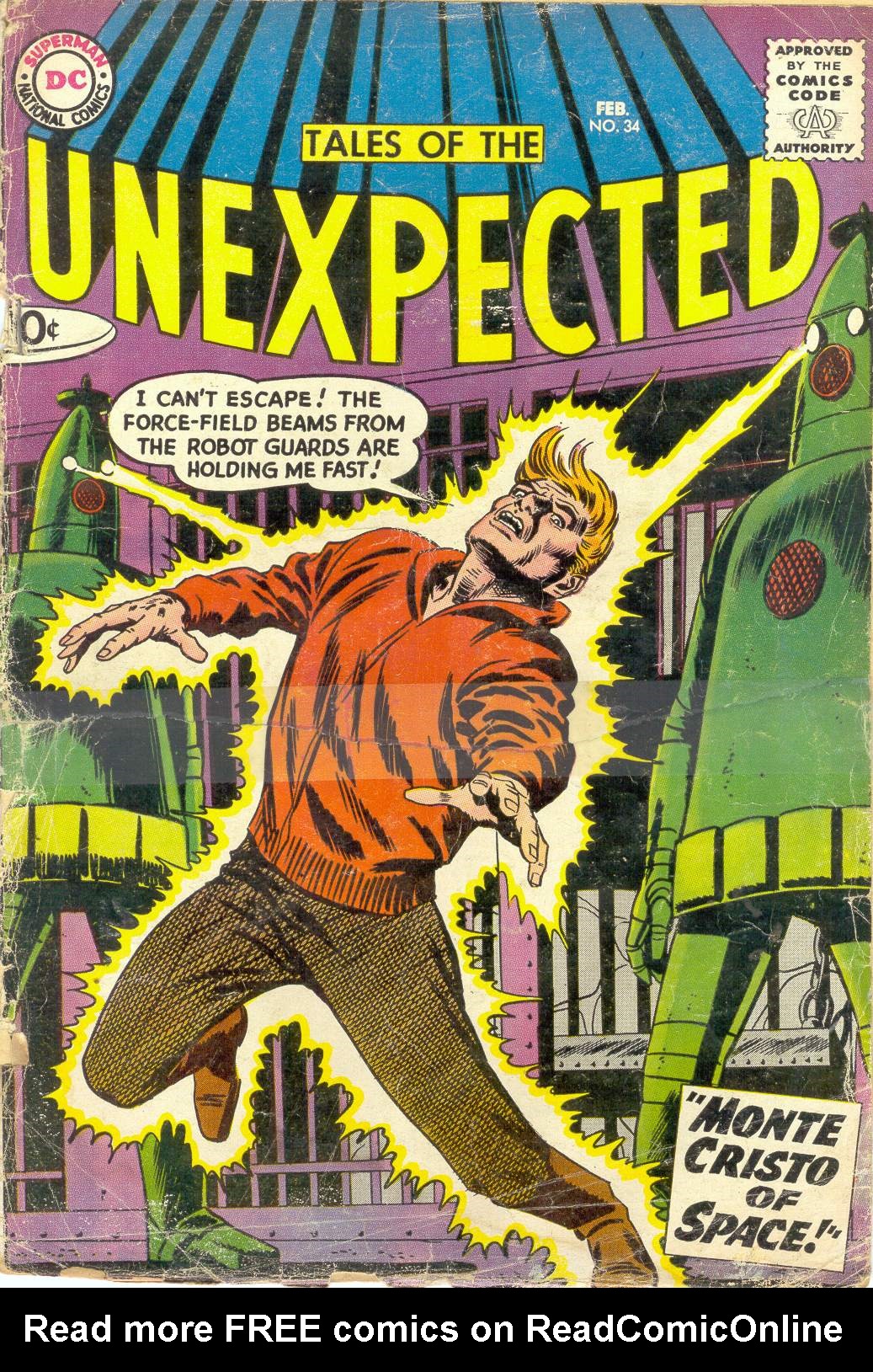 Read online Tales of the Unexpected comic -  Issue #34 - 1