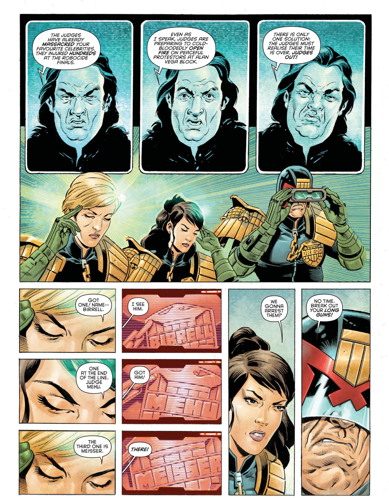 Read online Judge Dredd Megazine (Vol. 5) comic -  Issue #389 - 19