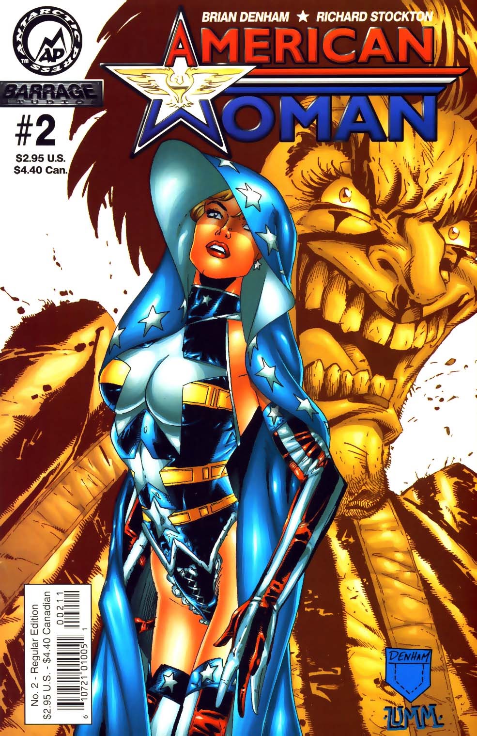 Read online American Woman comic -  Issue #2 - 1
