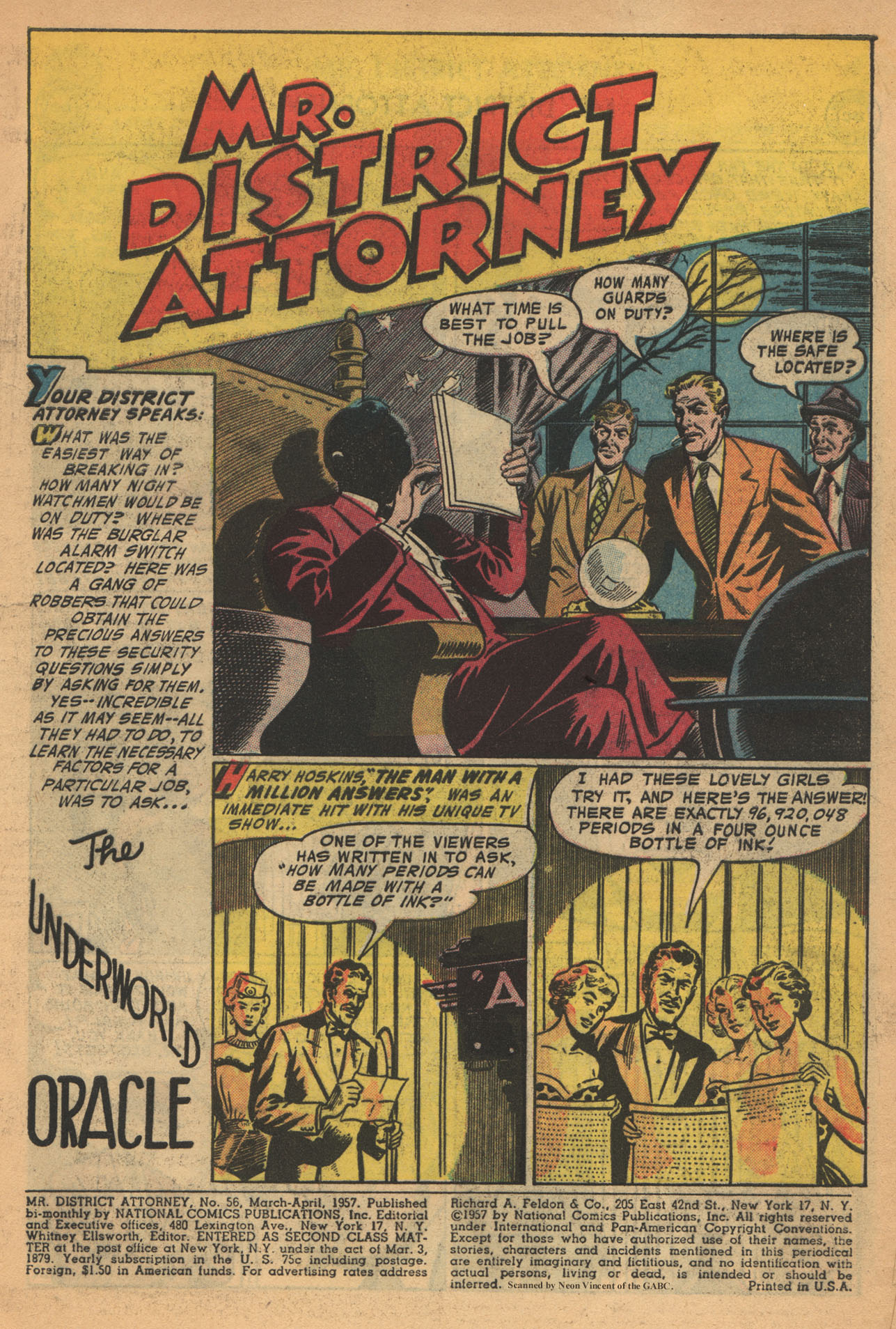 Read online Mr. District Attorney comic -  Issue #56 - 3