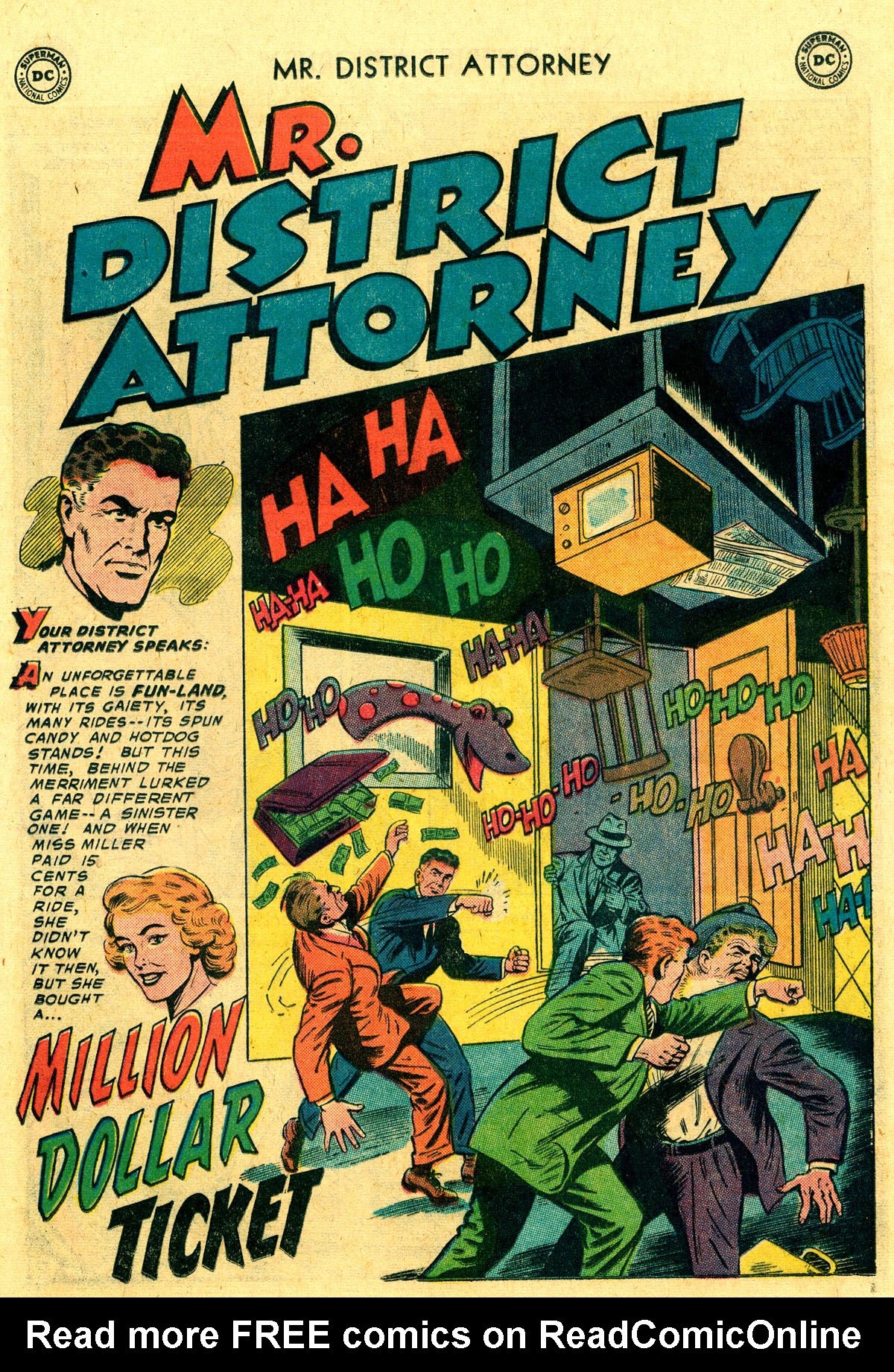 Read online Mr. District Attorney comic -  Issue #63 - 13